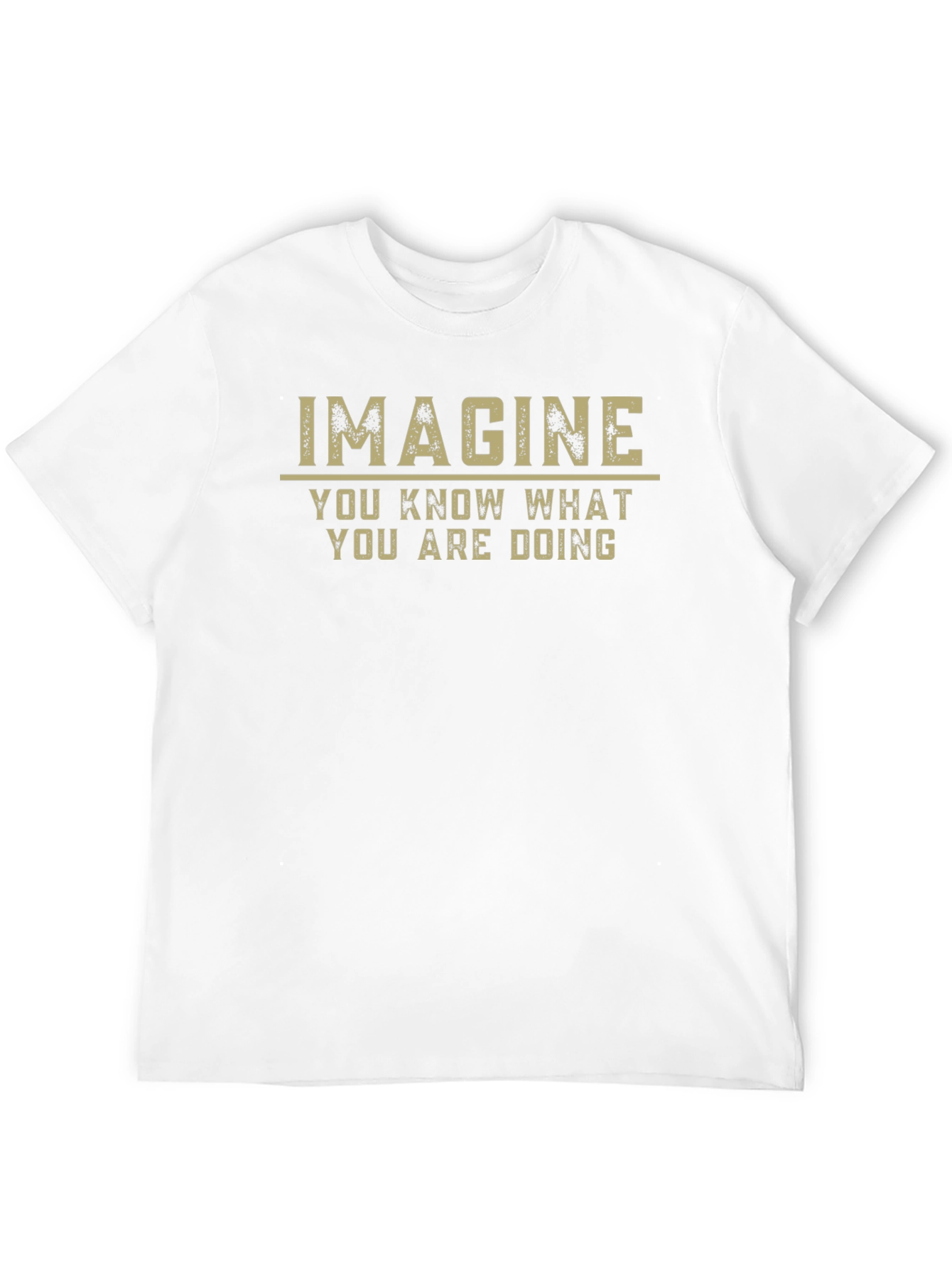Imagine You Know What You are Doing T-Shirt
