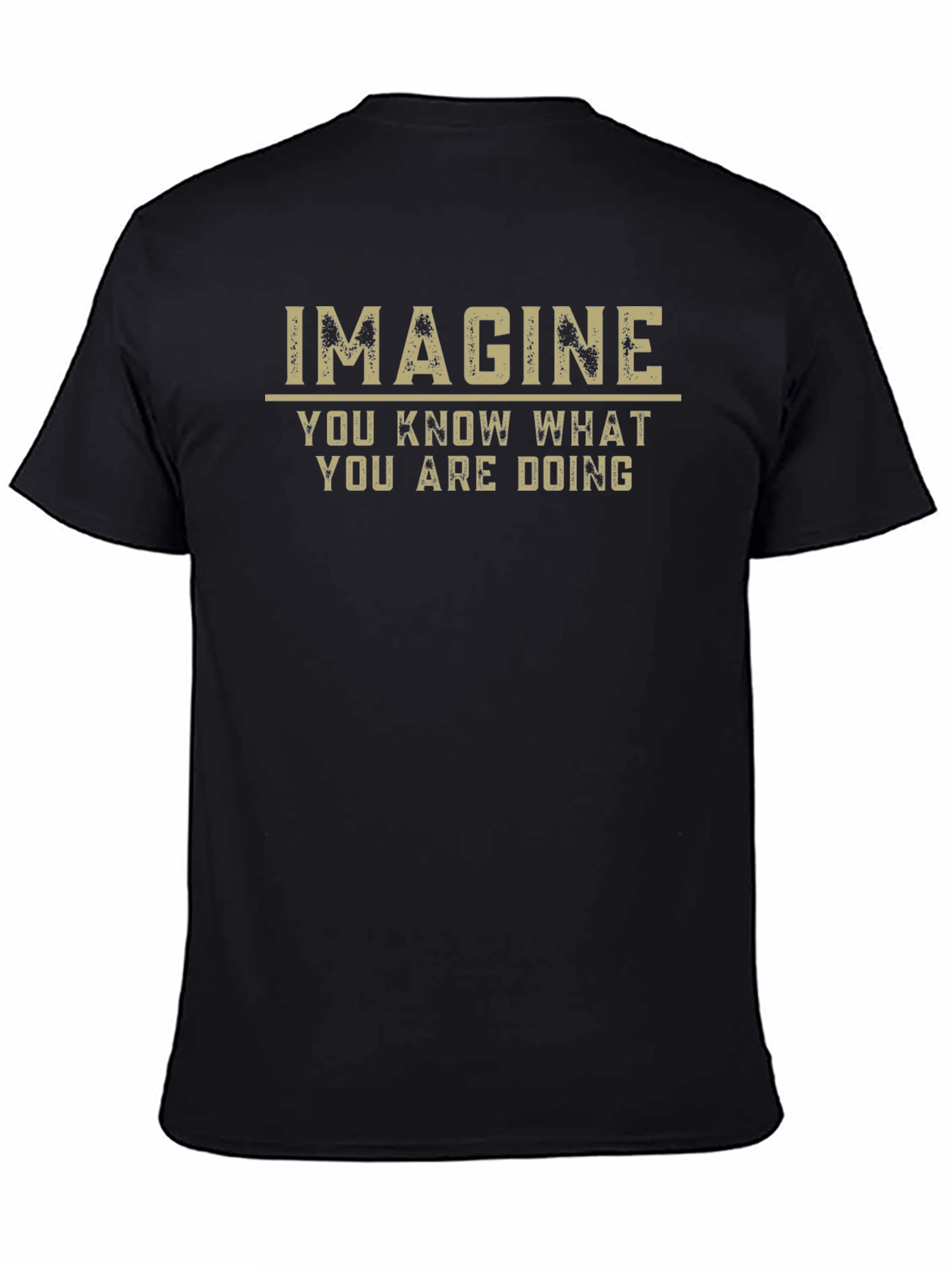 Imagine You Know What You are Doing T-Shirt