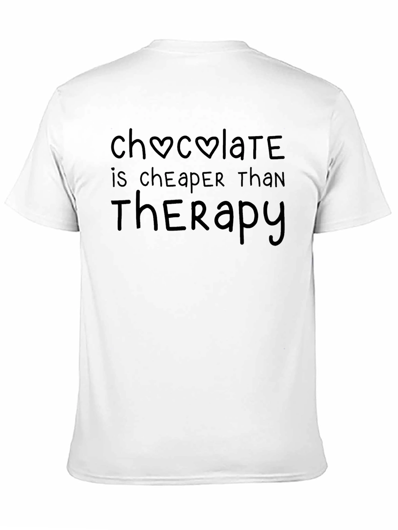 Chocolate Cheaper Than Therapy Graphic Tee