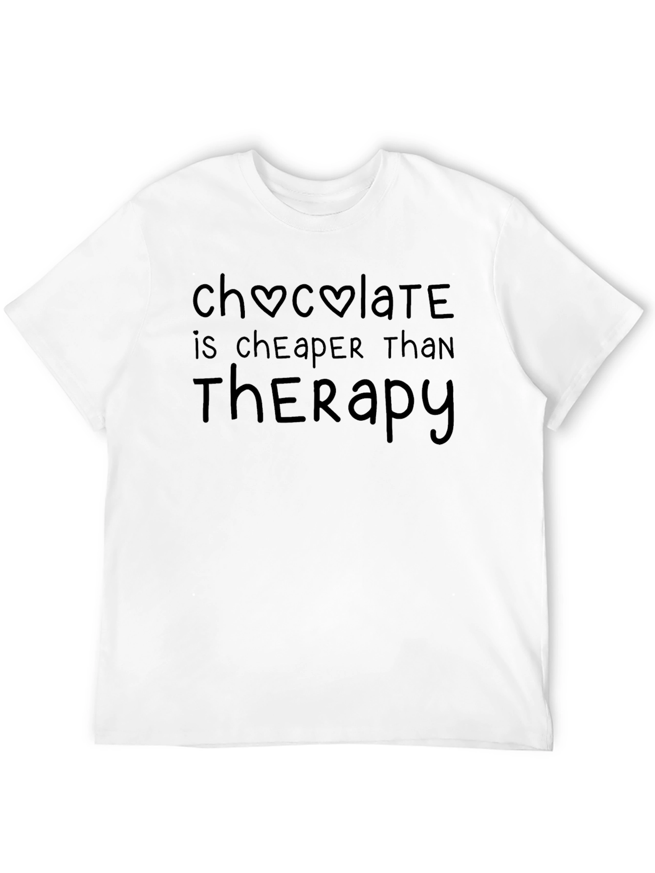 Chocolate Cheaper Than Therapy Graphic Tee