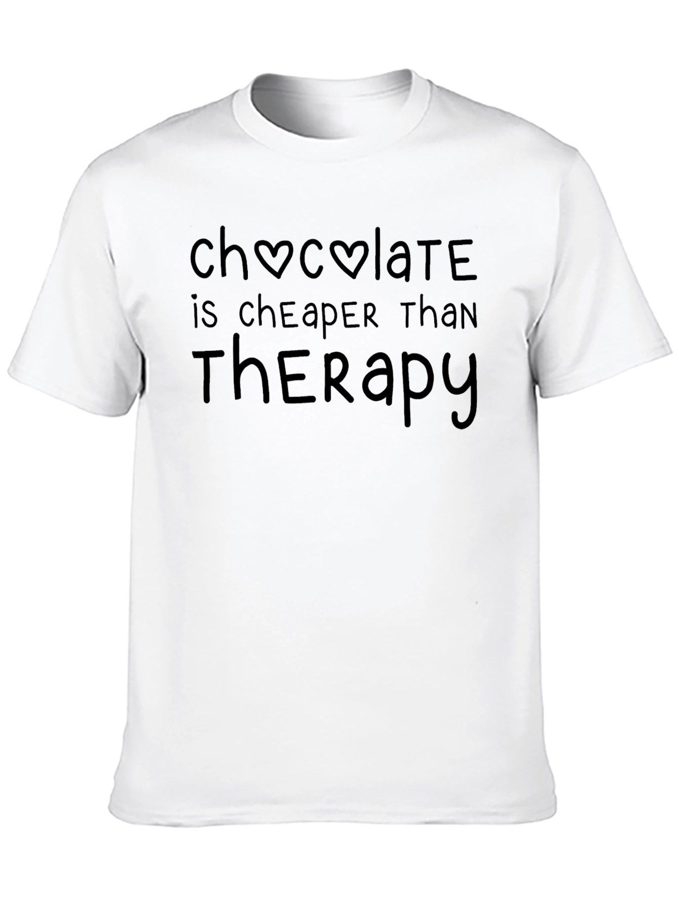 Chocolate Cheaper Than Therapy Graphic Tee