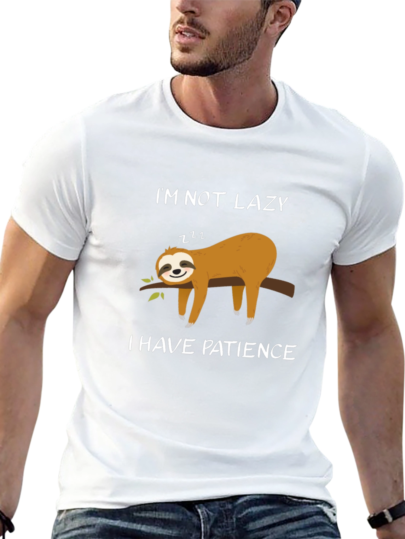 Im Not Lazy I Have Patience Sloth T-Shirt
