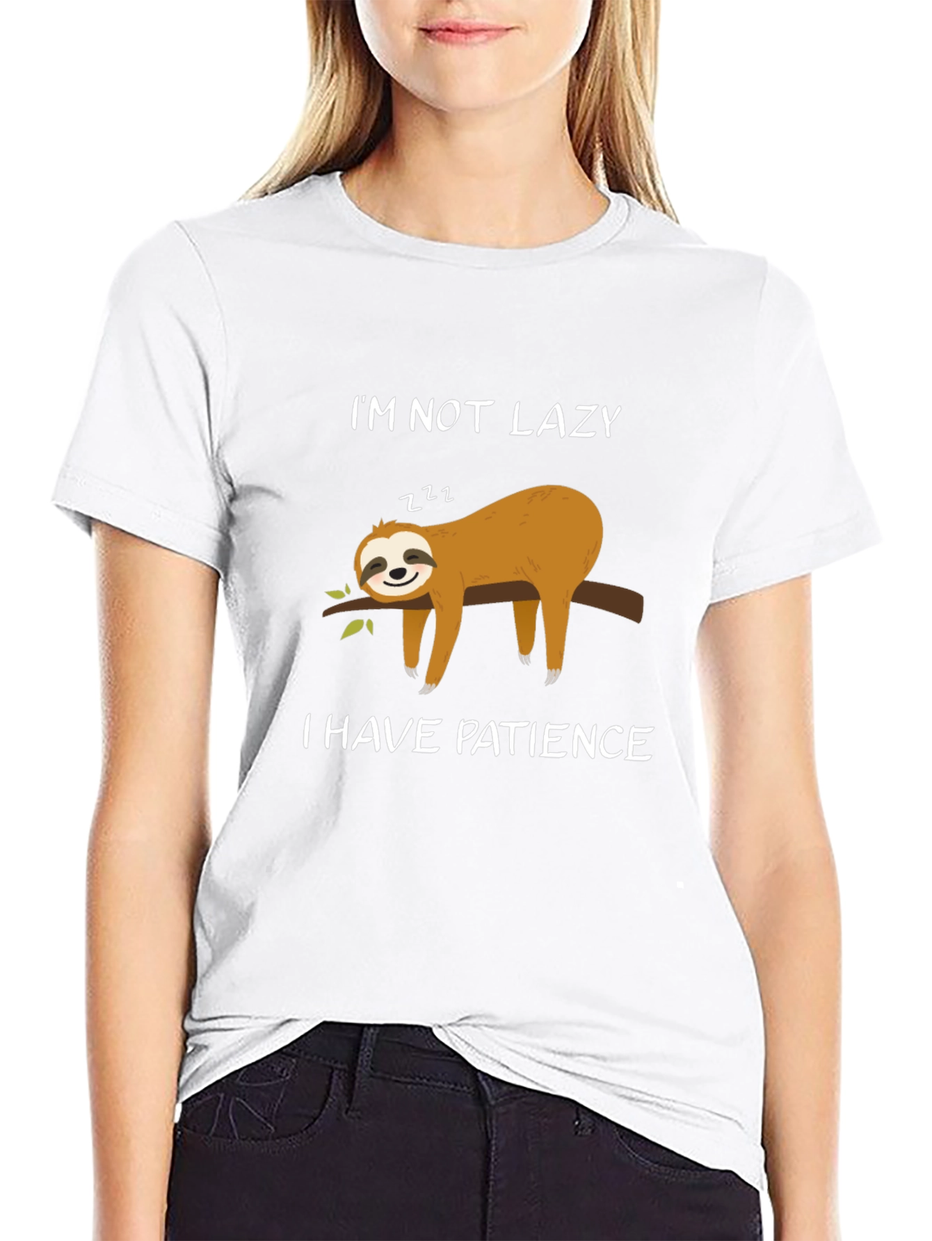 Im Not Lazy I Have Patience Sloth T-Shirt