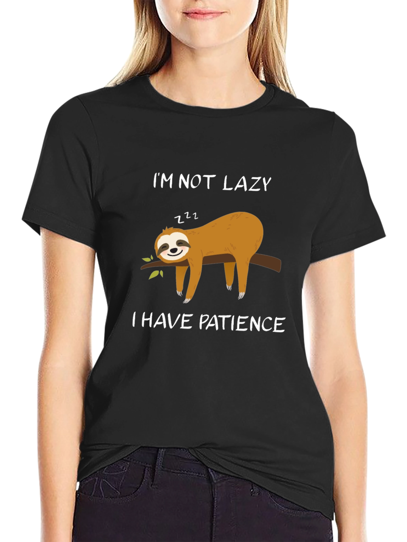 Im Not Lazy I Have Patience Sloth T-Shirt