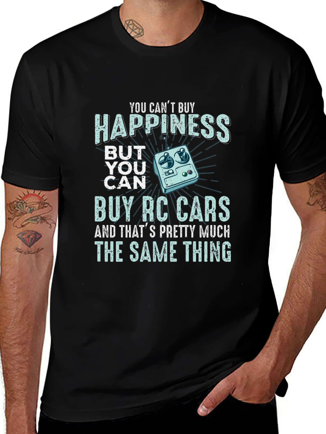RC Cars Happiness T-Shirt - Hobbyist Gift