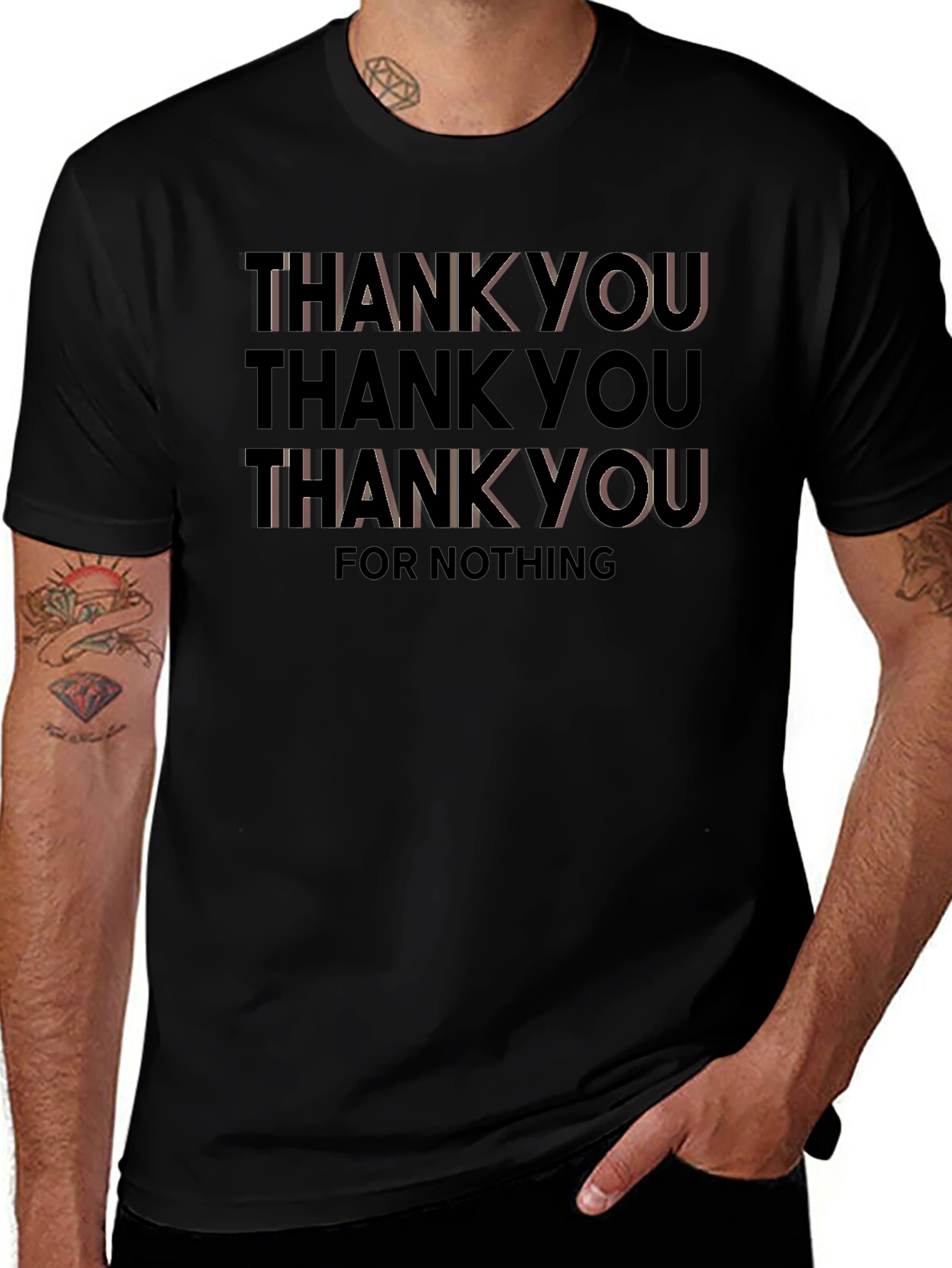 Thank You For Nothing Graphic Tee