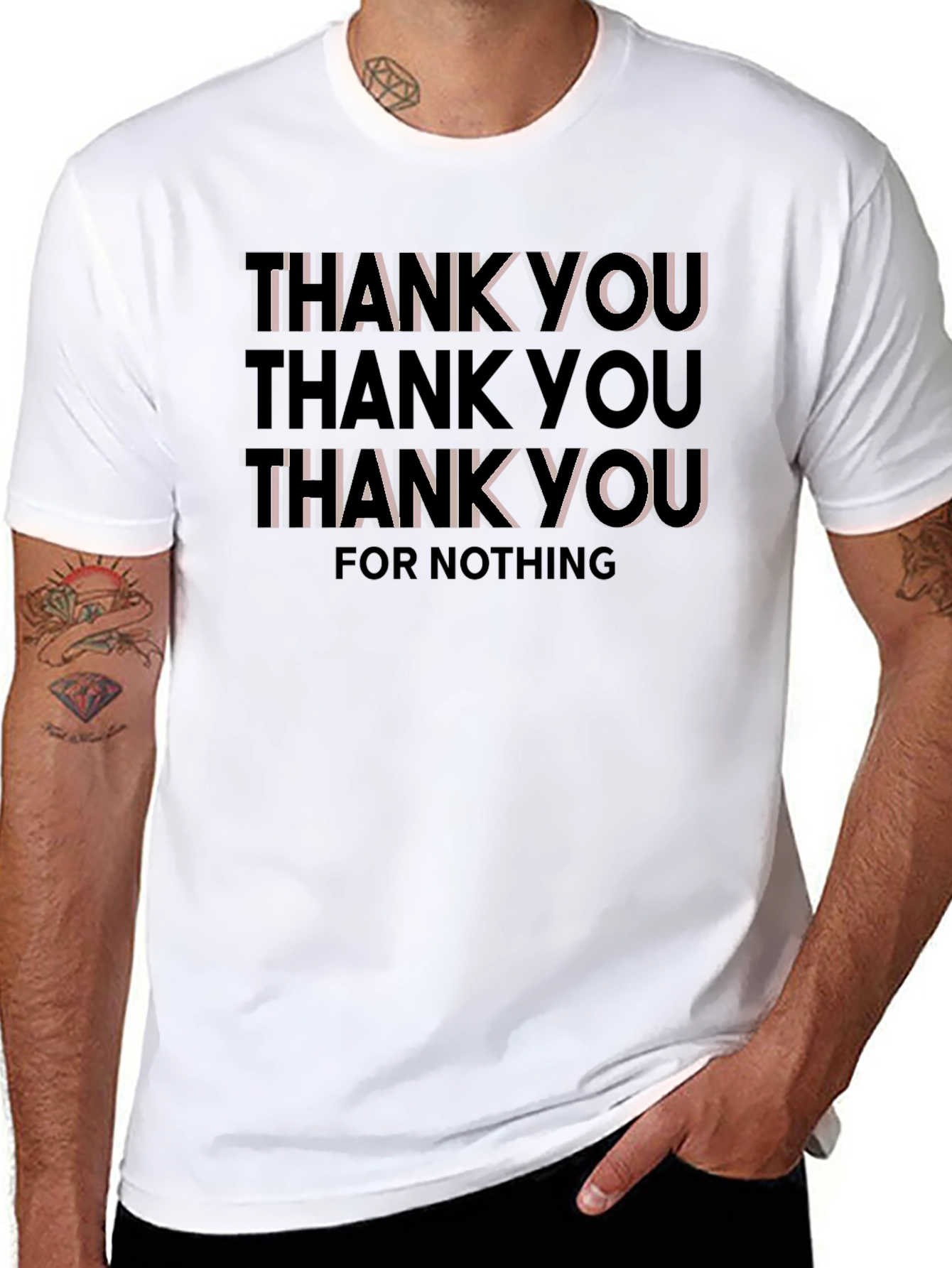 Thank You For Nothing Graphic Tee