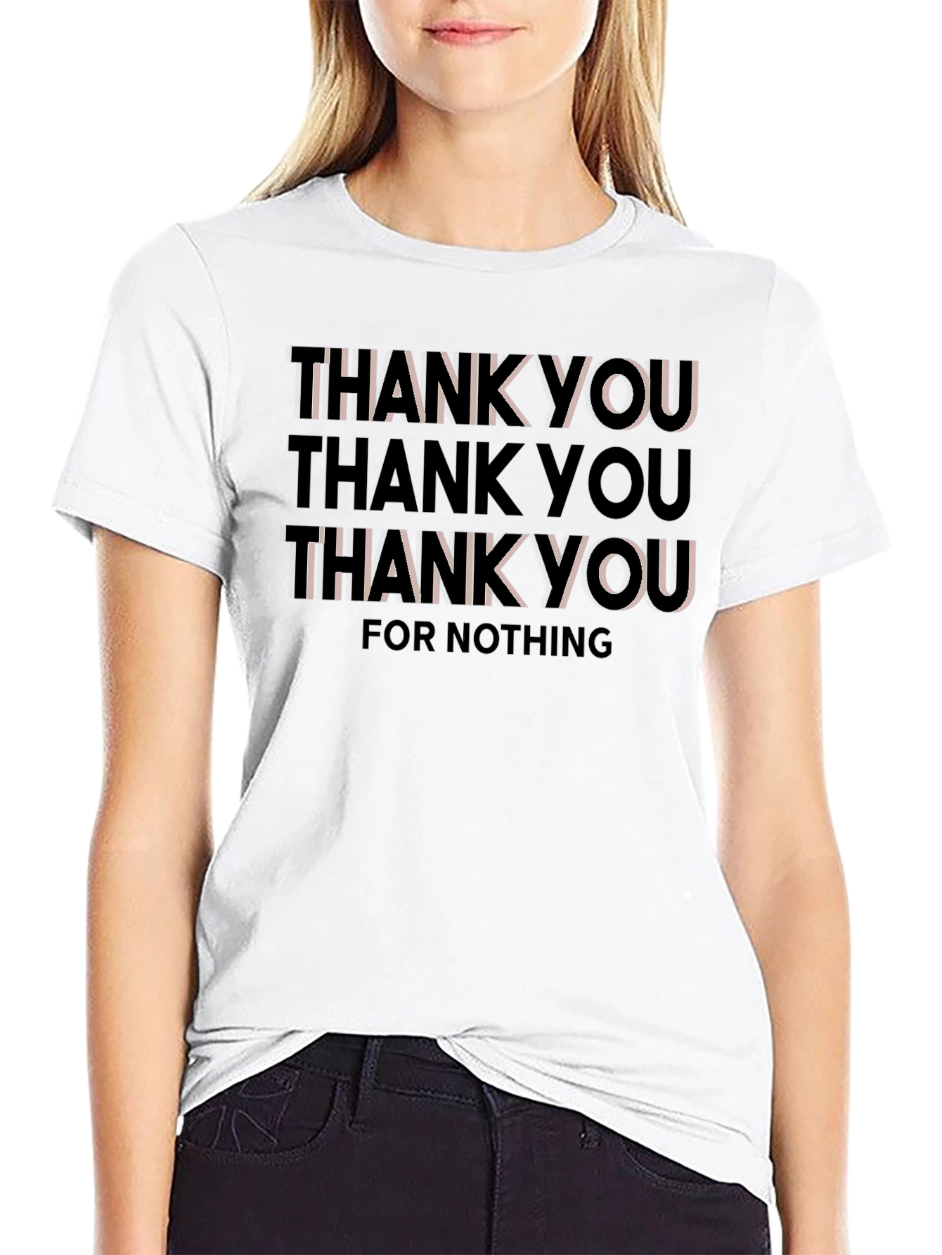 Thank You For Nothing Graphic Tee