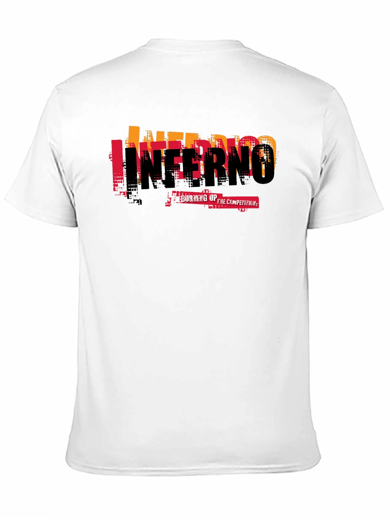 Inferno Burning Up Competition Black T-Shirt