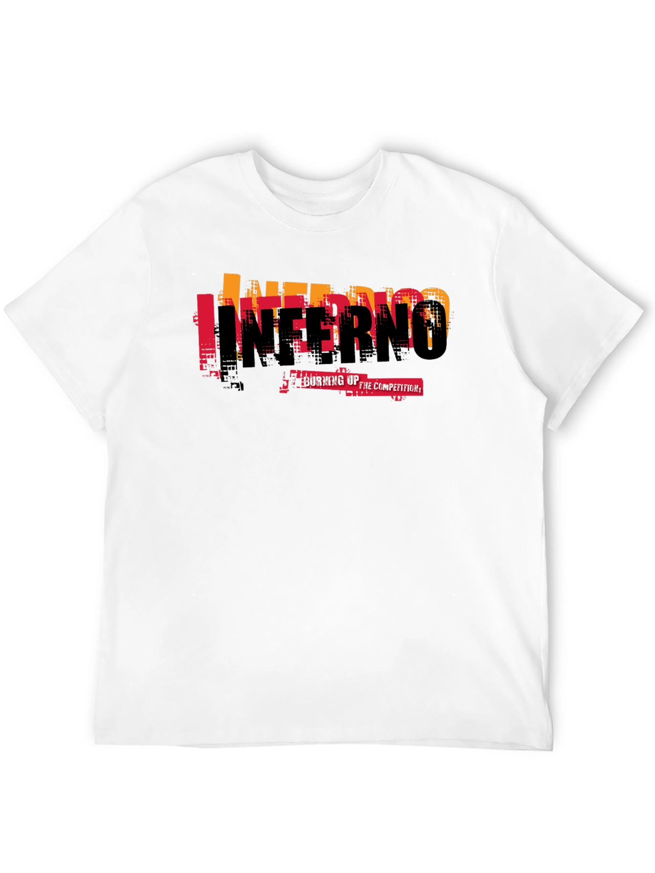 Inferno Burning Up Competition Black T-Shirt