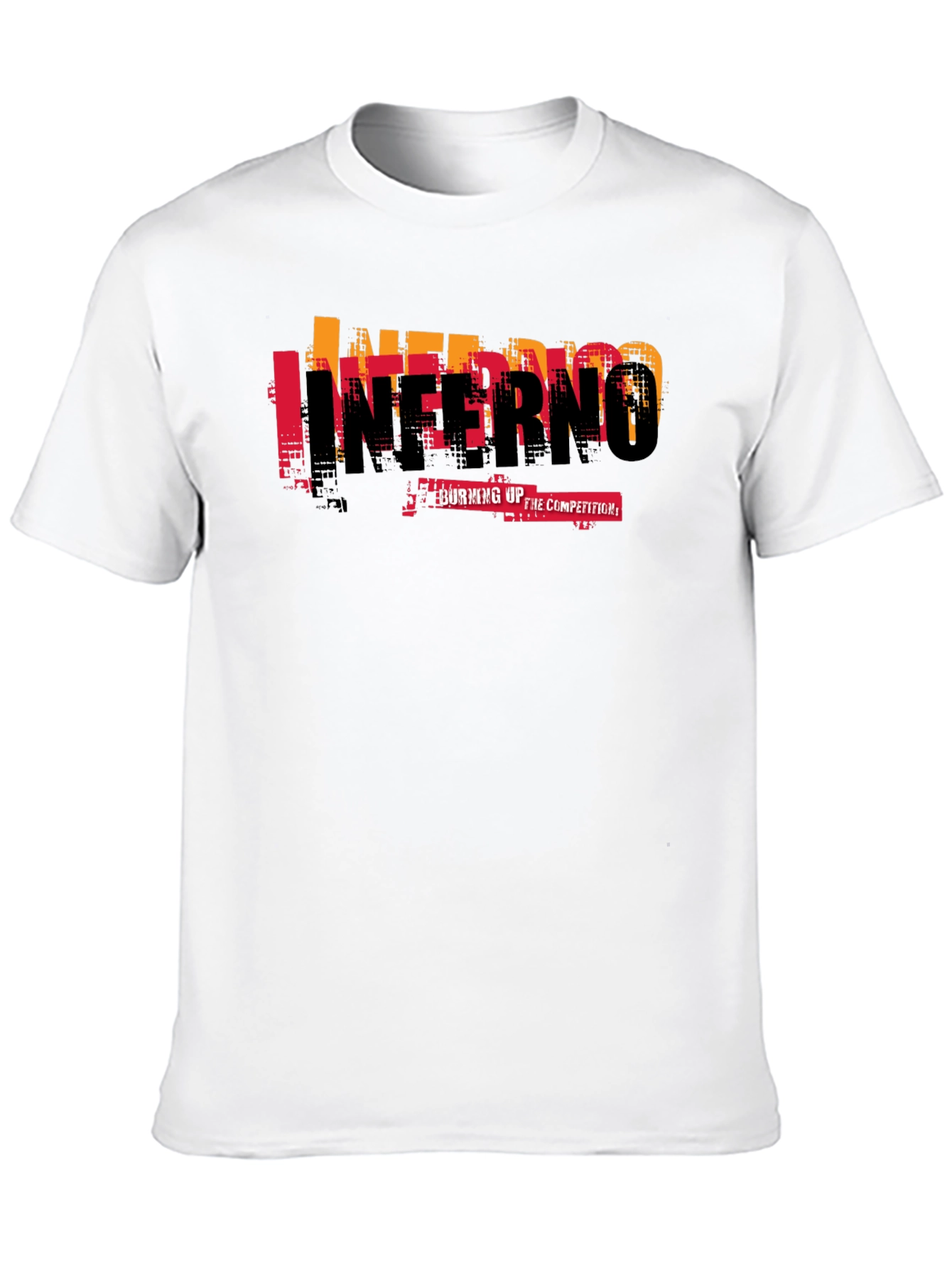 Inferno Burning Up Competition Black T-Shirt