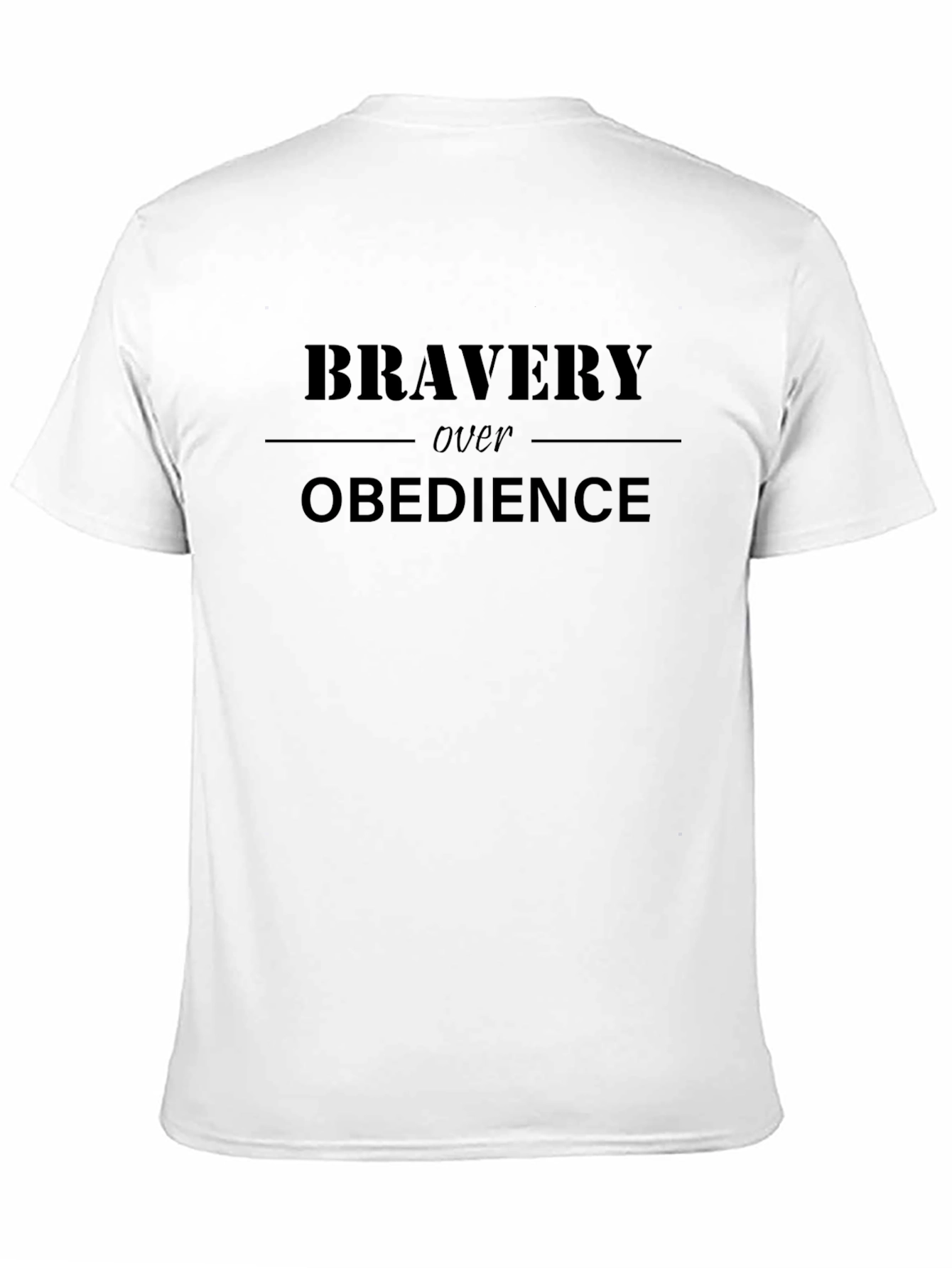 Bravery Over Obedience Graphic Tee
