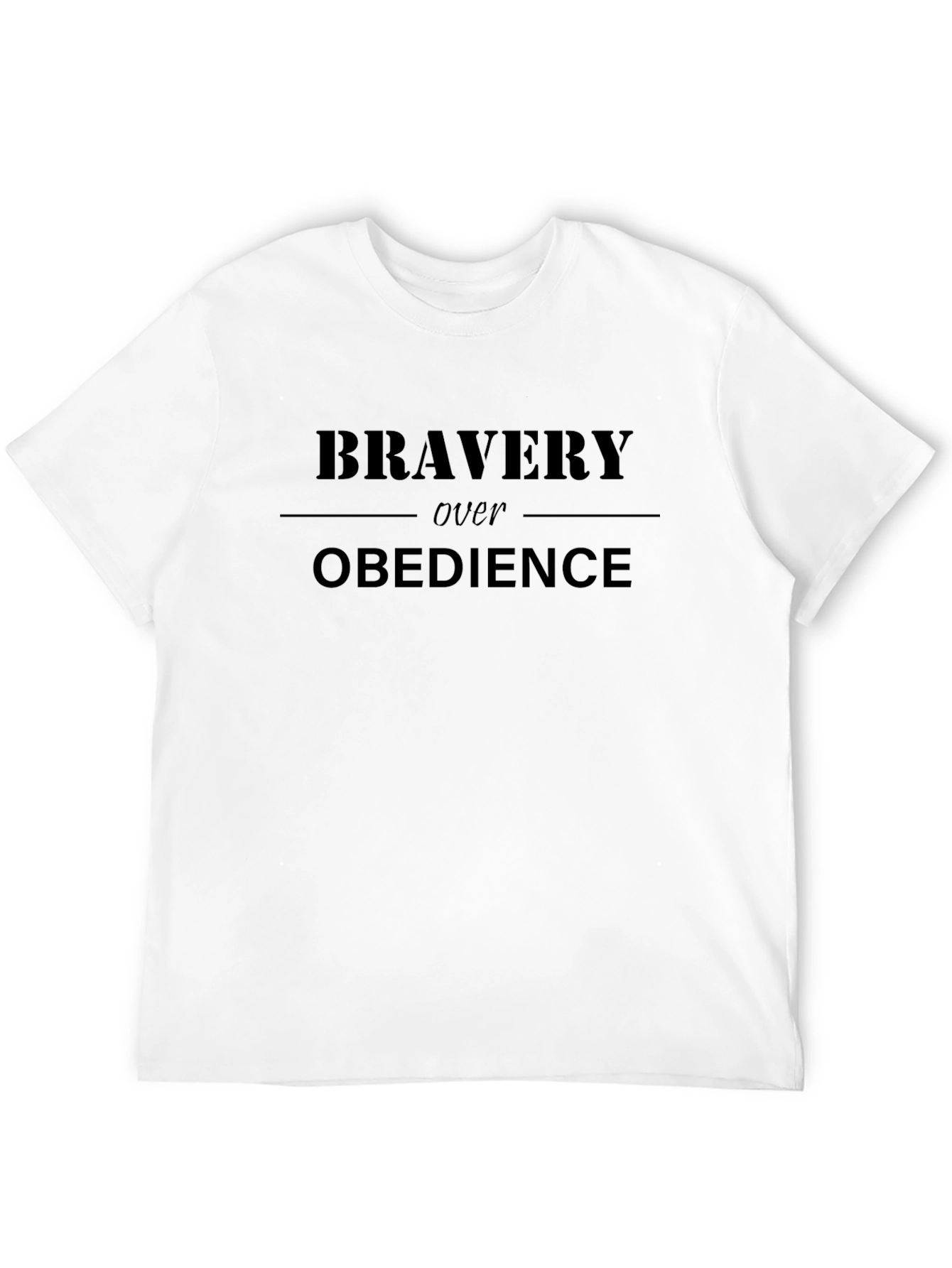 Bravery Over Obedience Graphic Tee