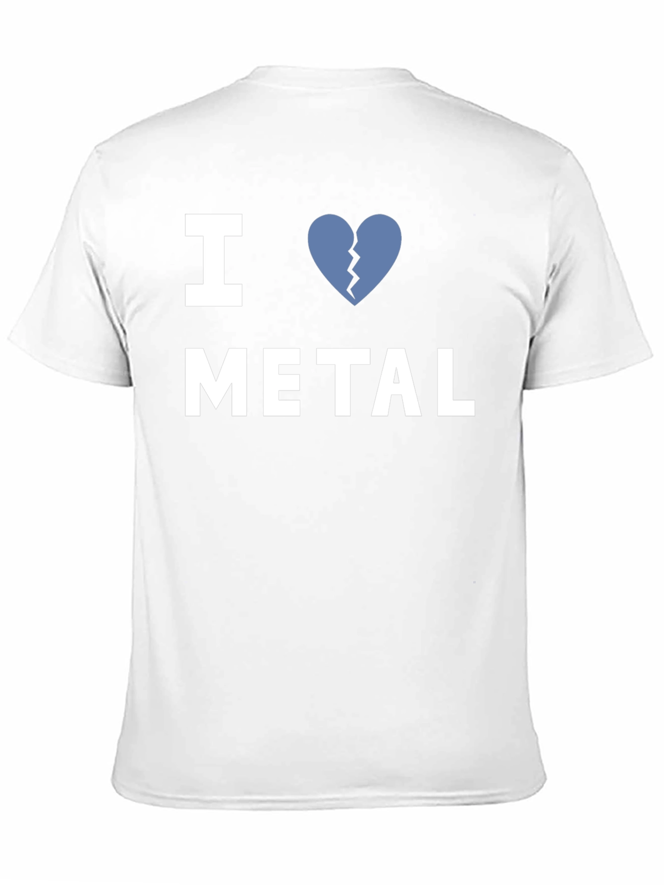 I Heart Broken Metal Graphic Tee - Black