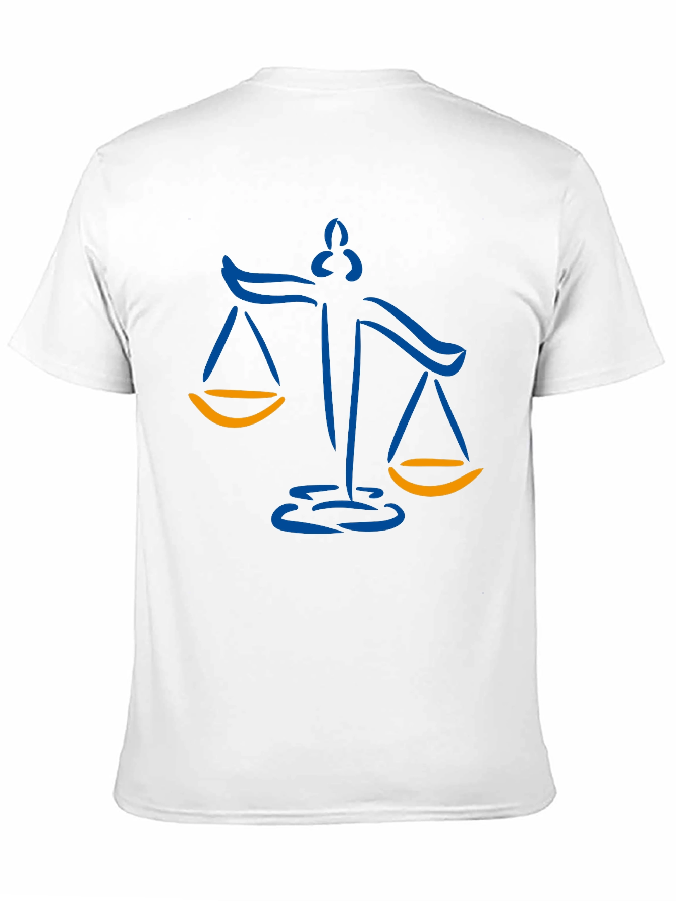 Scales of Justice Graphic Tee - Black