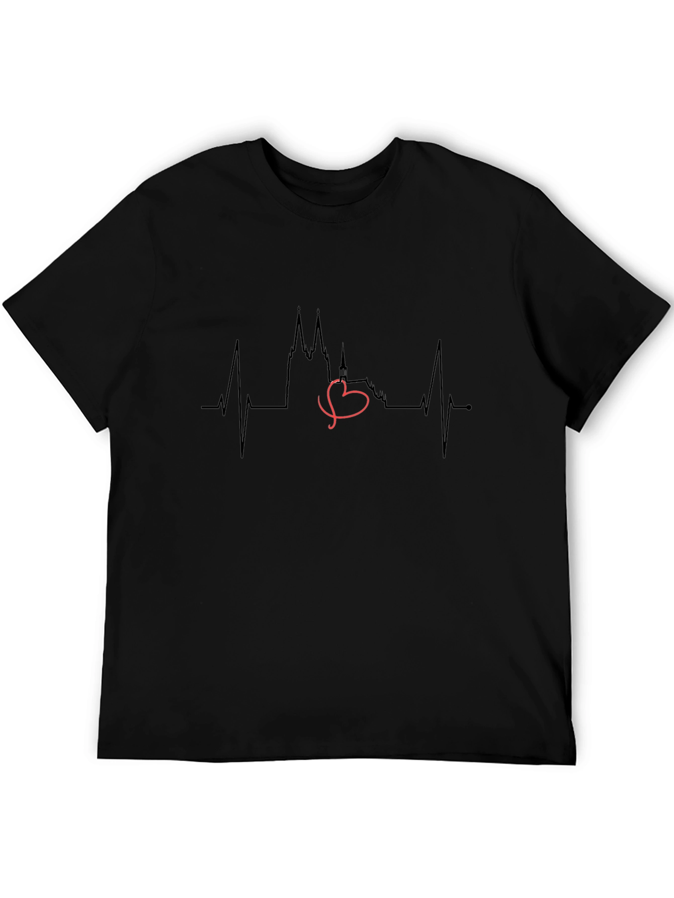 Prague Heartbeat T-Shirt - Czech Republic