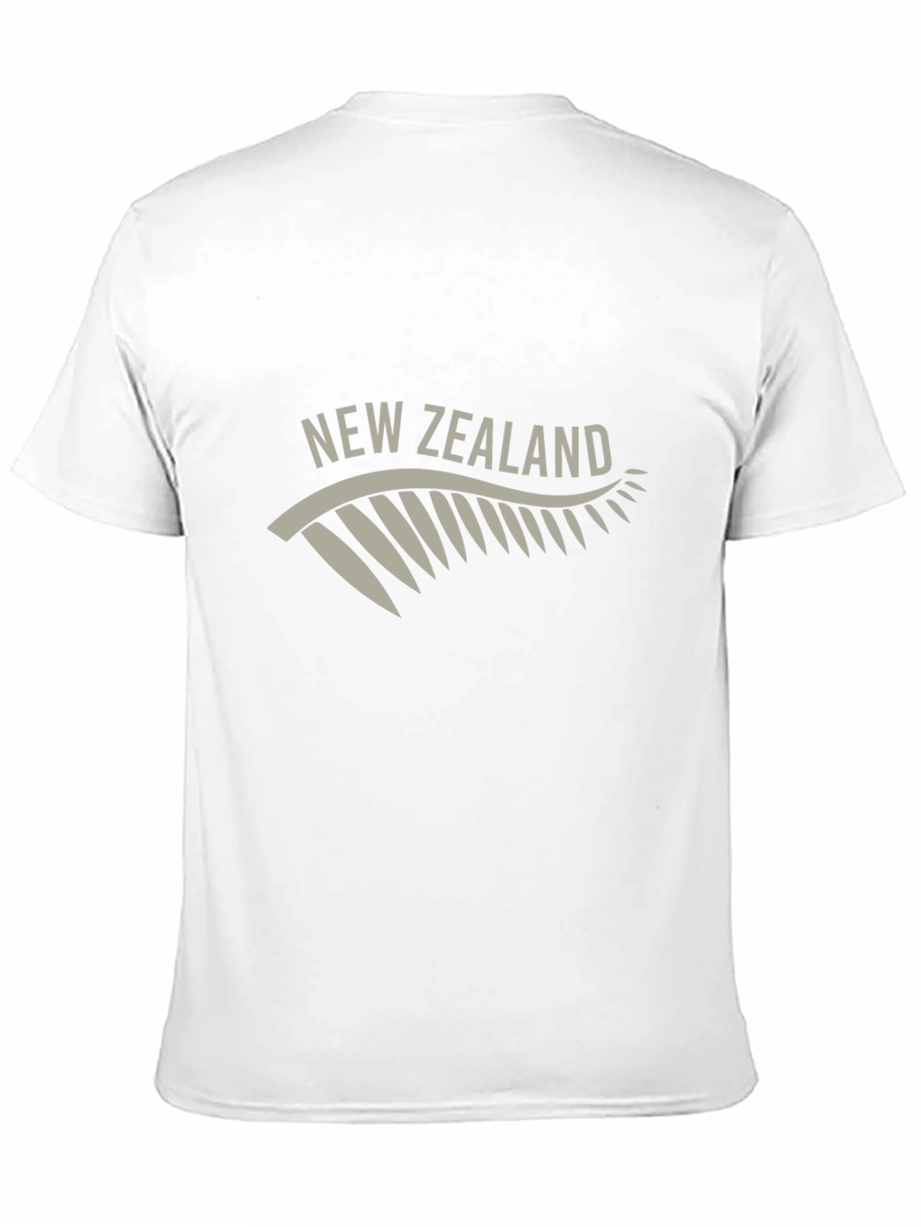 New Zealand Fern Graphic Tee - Black