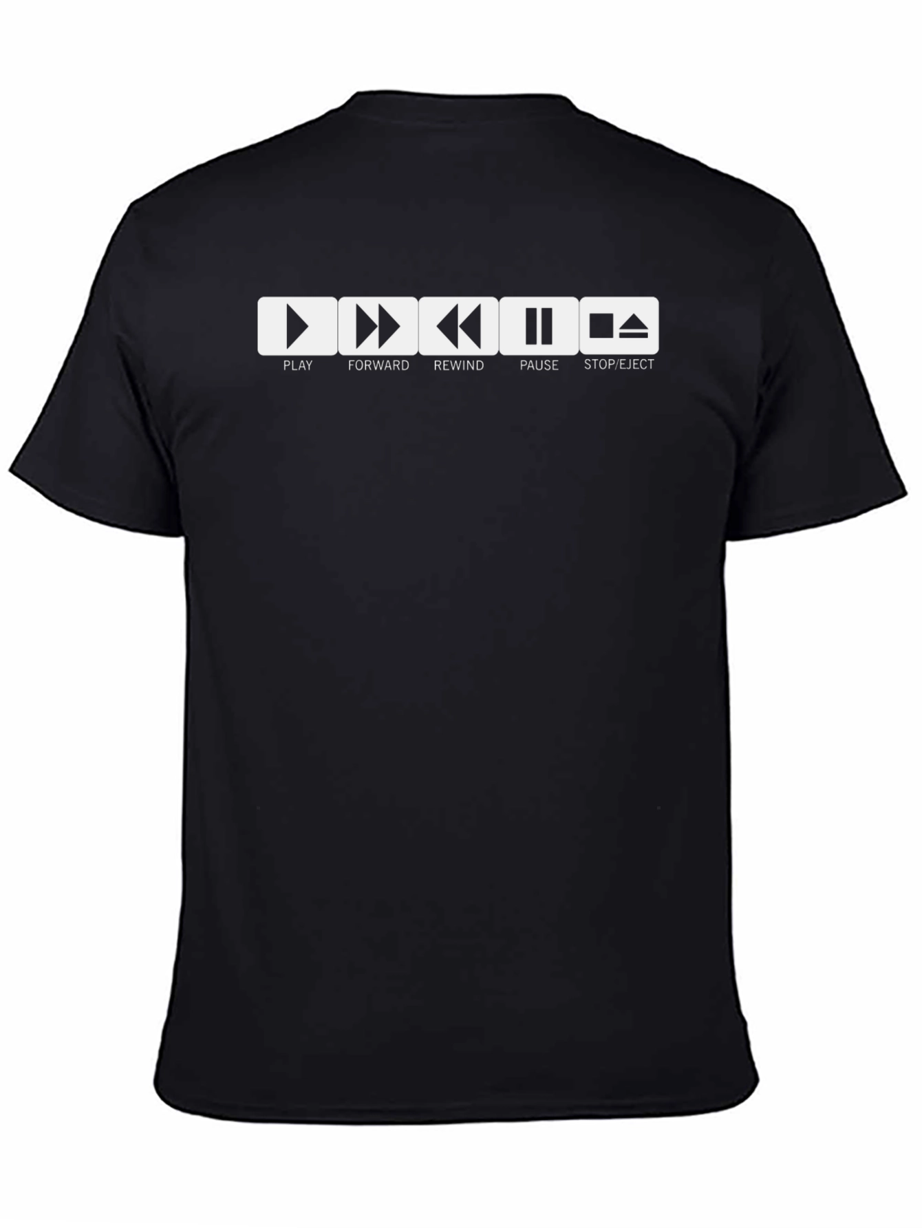 Retro Media Player Graphic Tee