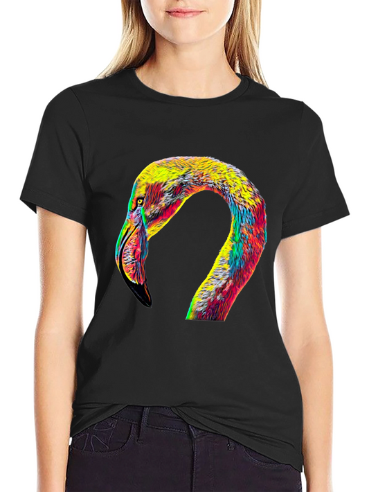Colorful Flamingo Graphic T-Shirt - Mens