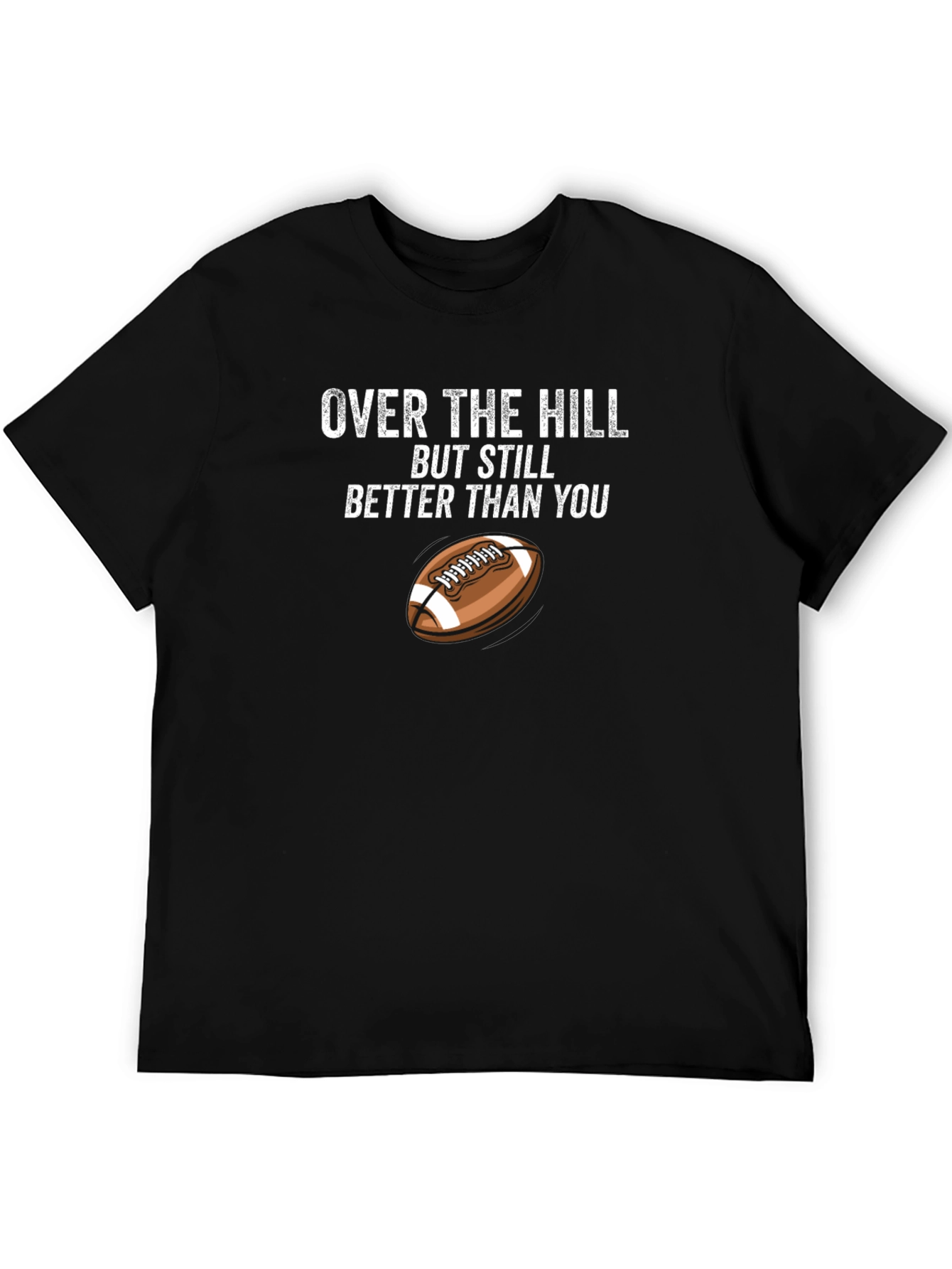 Over the Hill Football T-Shirt