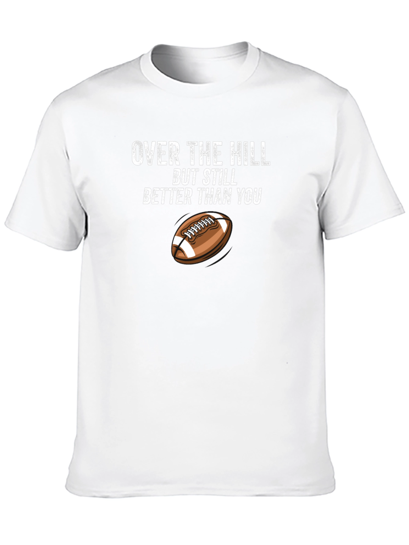 Over the Hill Football T-Shirt