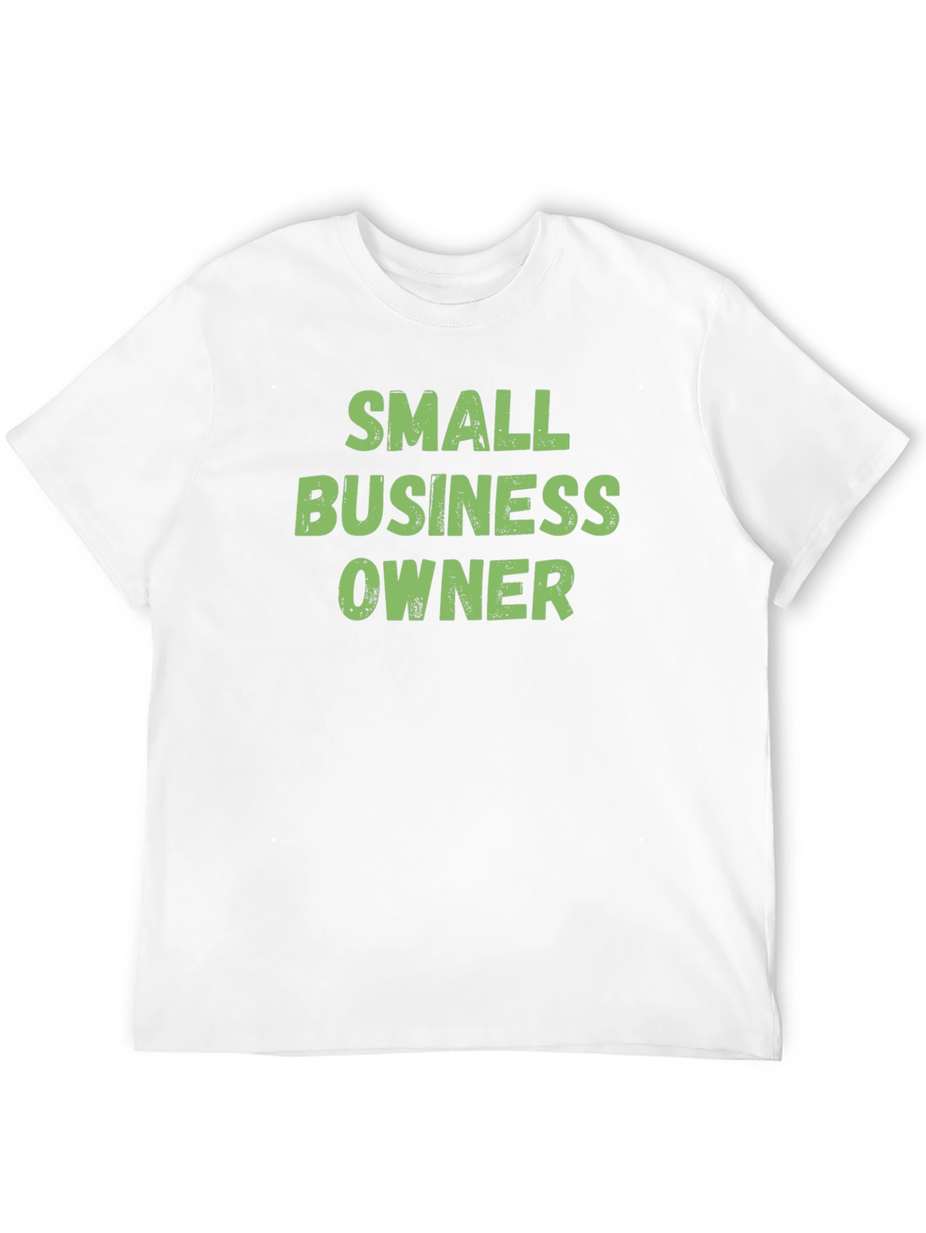 Small Business Owner Tee - Black Cotton T-Shirt