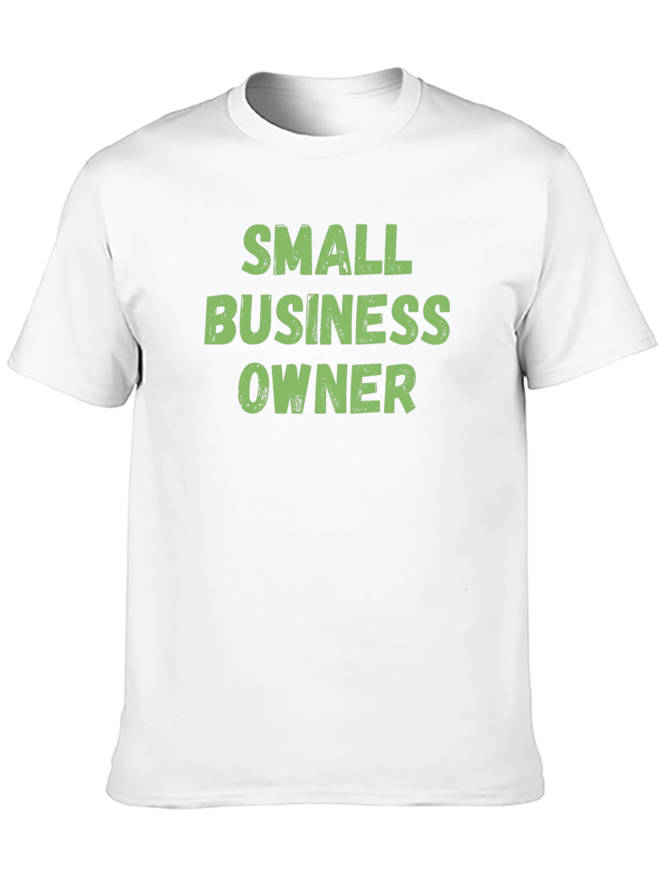 Small Business Owner Tee - Black Cotton T-Shirt