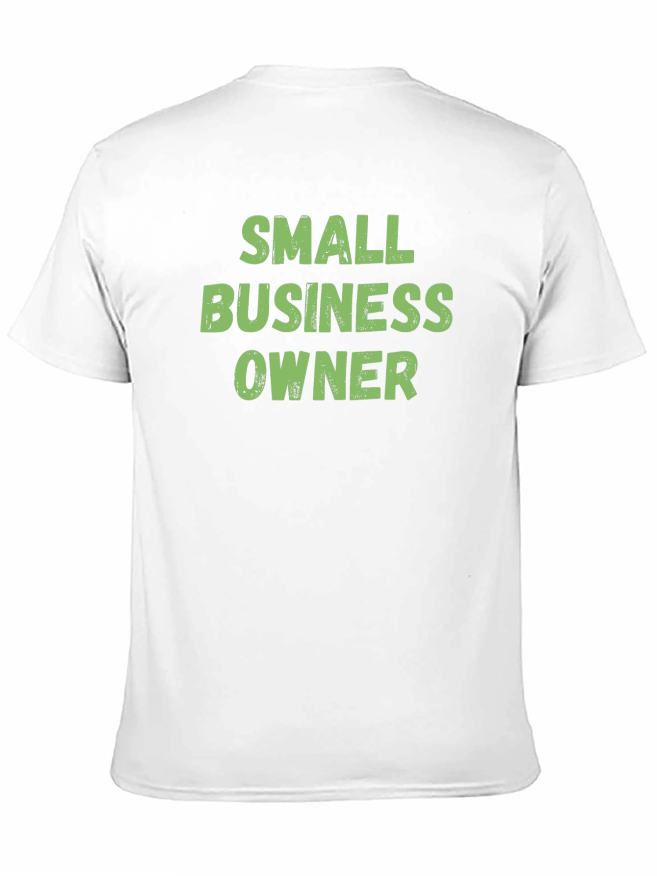 Small Business Owner Tee - Black Cotton T-Shirt
