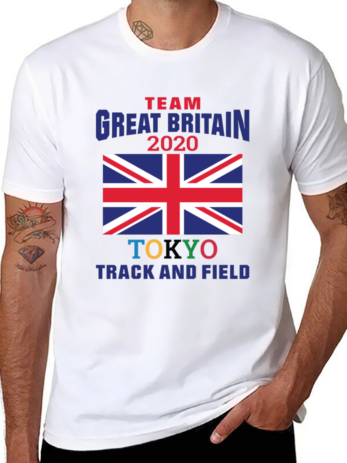 Team Great Britain Tokyo Track & Field T-Shirt