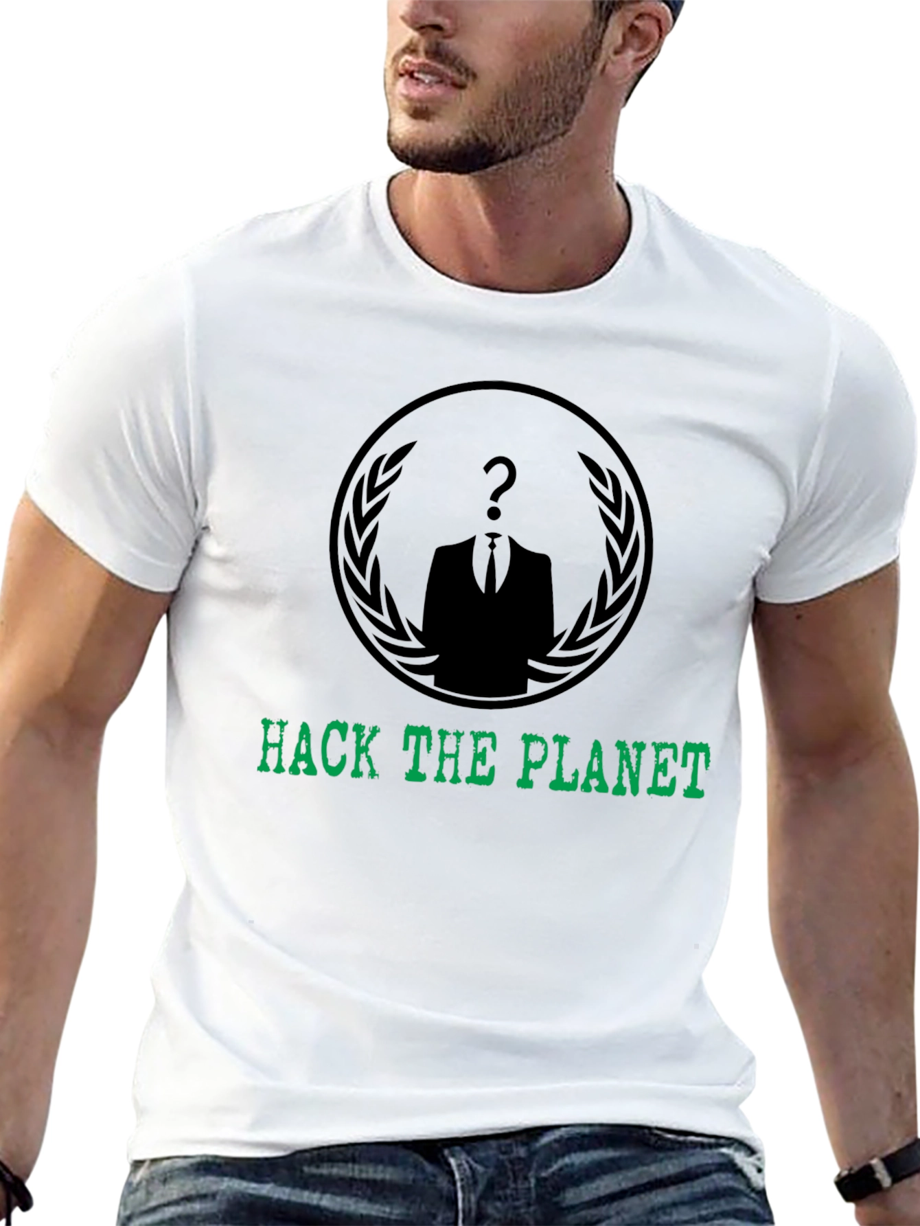 Hack the Planet Tee - Anonymous Style!