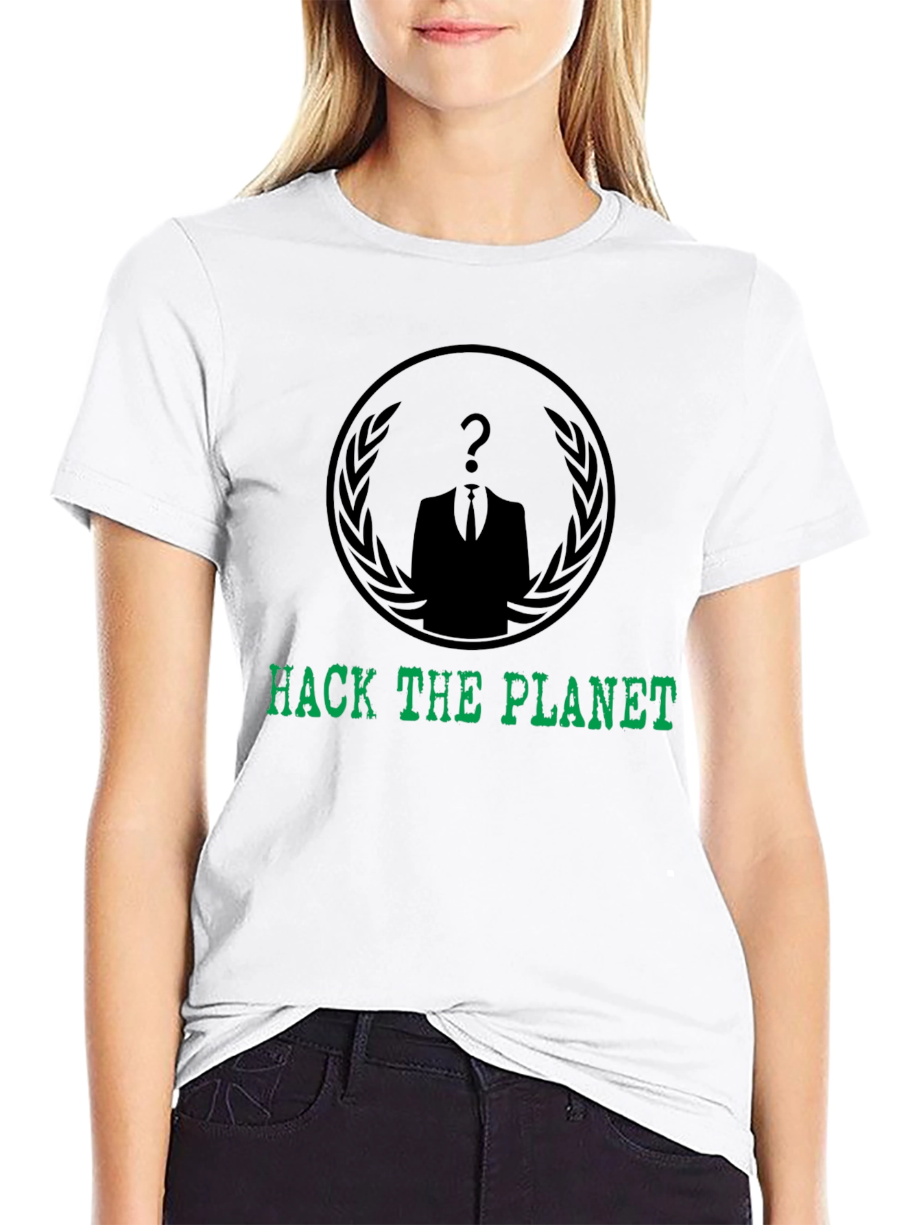 Hack the Planet Tee - Anonymous Style!