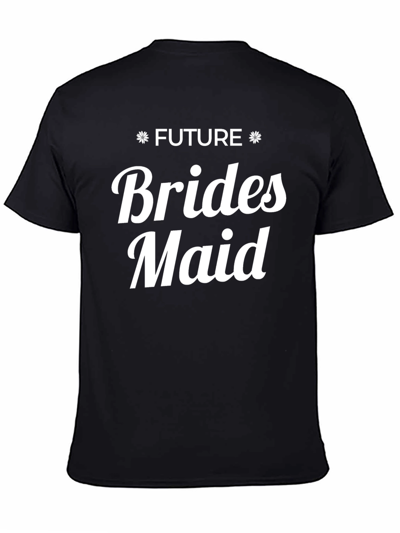 Future Bridesmaid Black T-Shirt