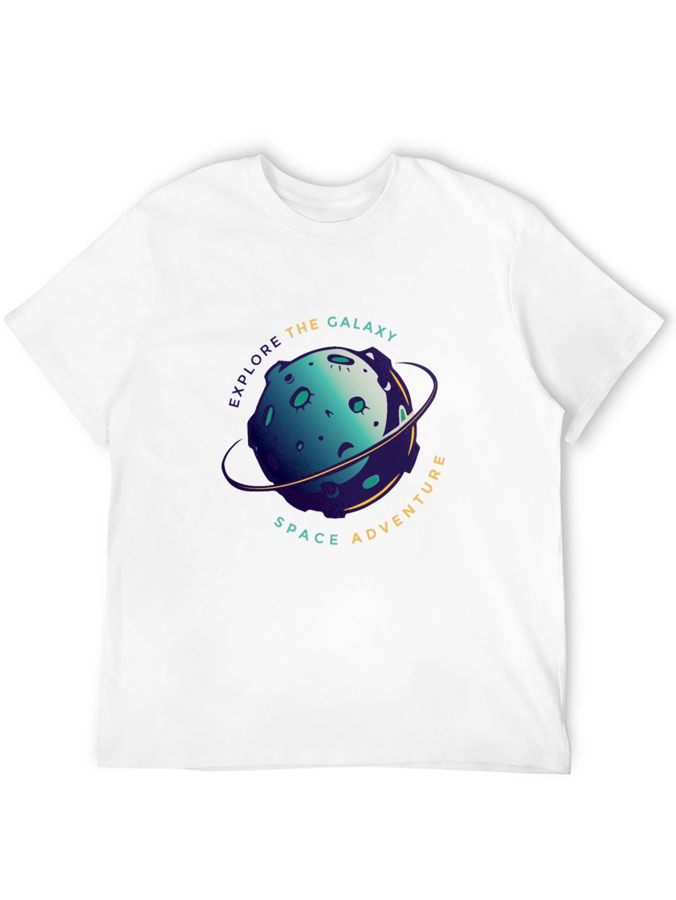 Explore the Galaxy Space Adventure Black T-Shirt