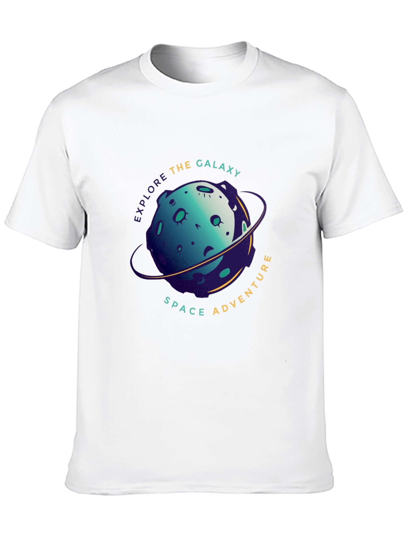 Explore the Galaxy Space Adventure Black T-Shirt