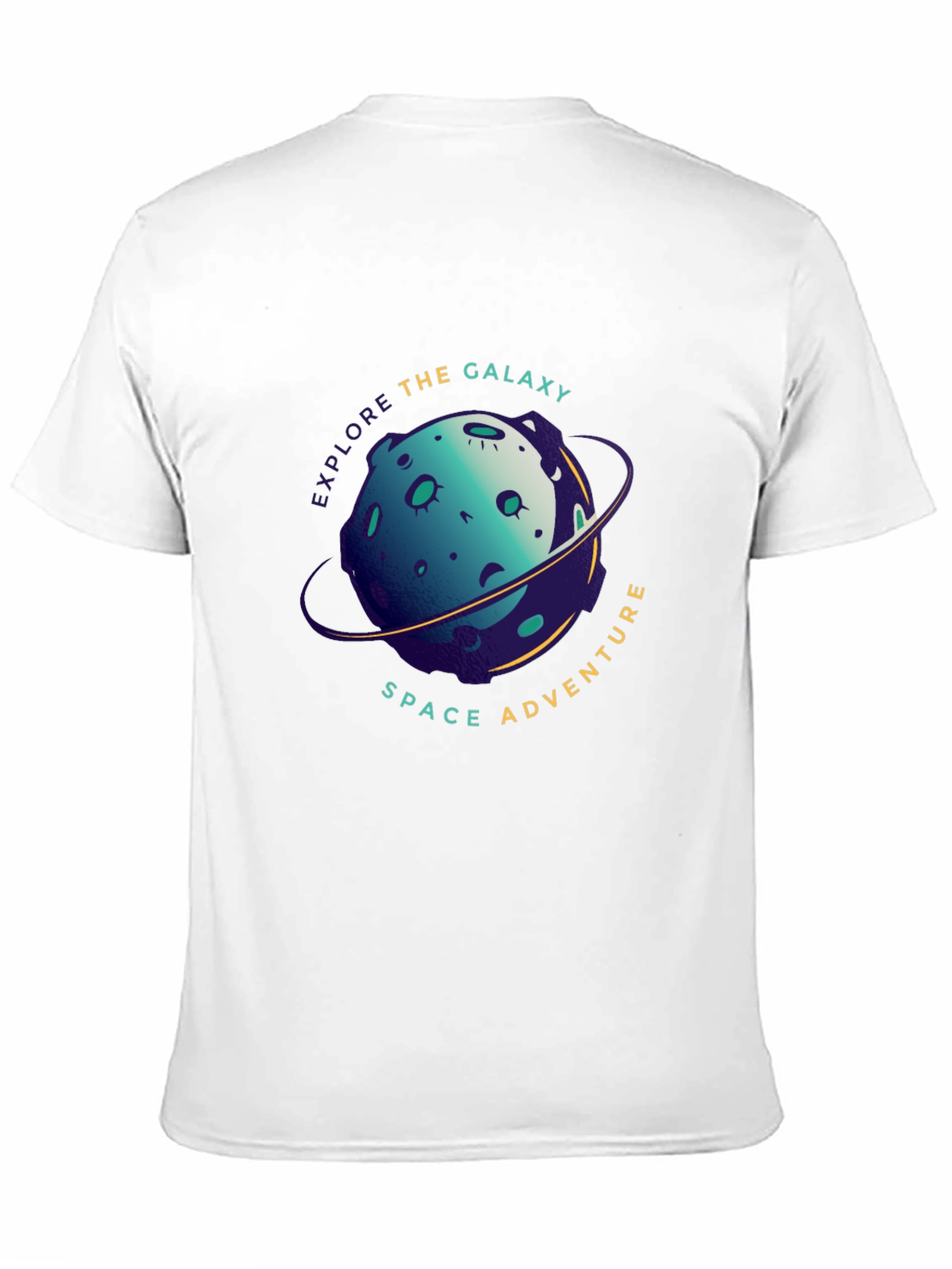 Explore the Galaxy Space Adventure Black T-Shirt