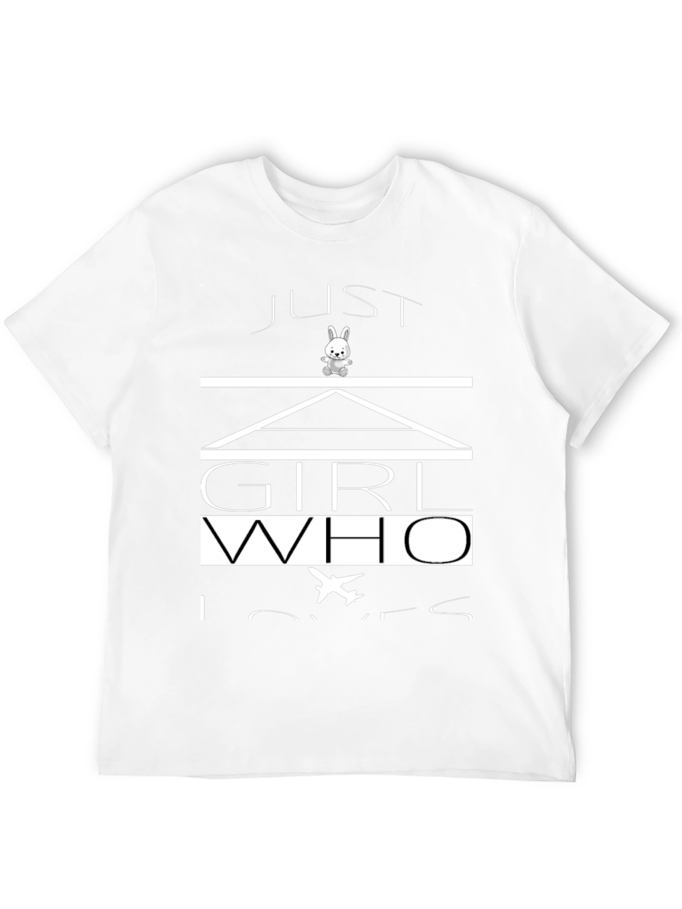 Just a Girl Who Loves Planes T-Shirt