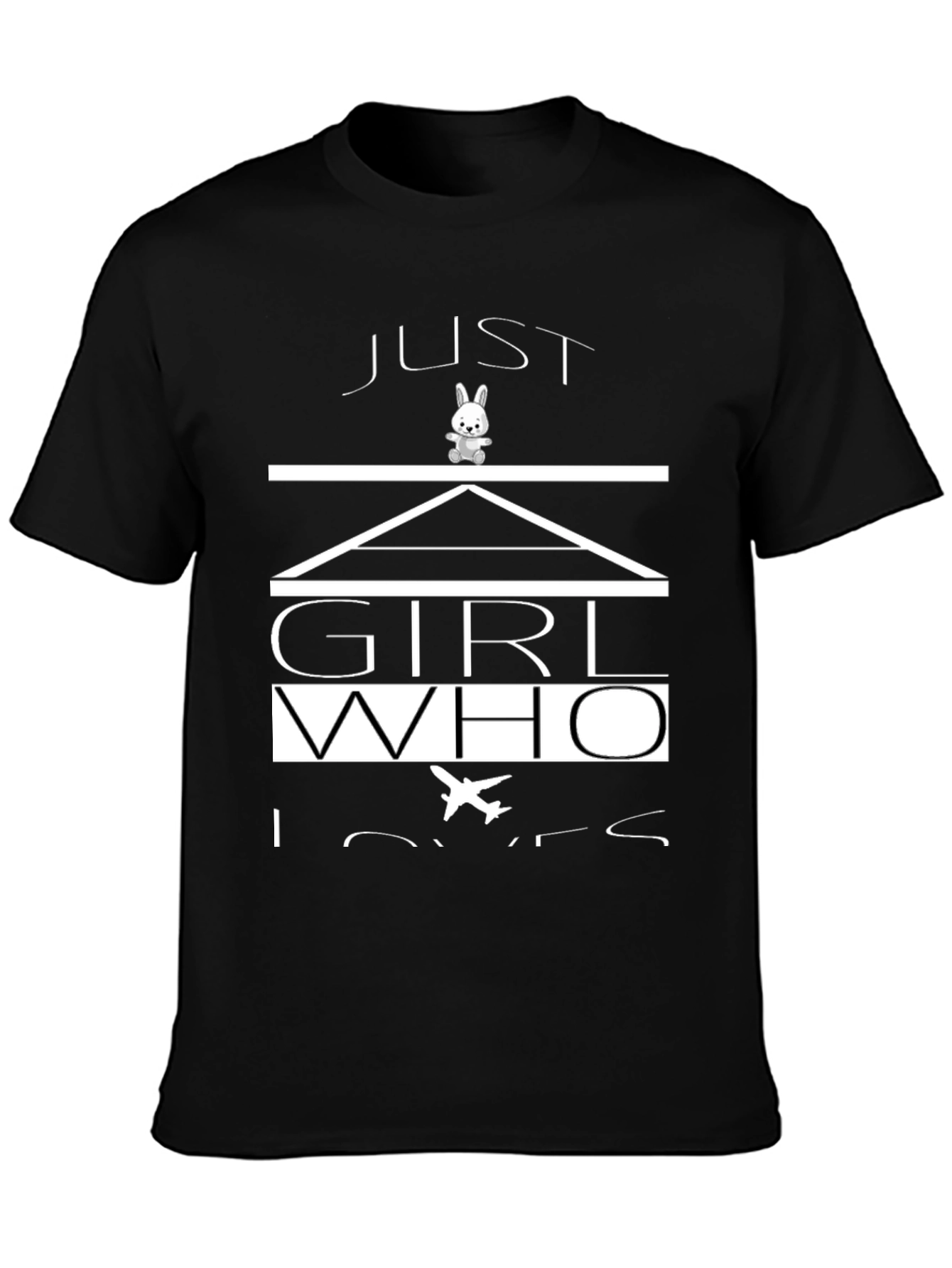 Just a Girl Who Loves Planes T-Shirt