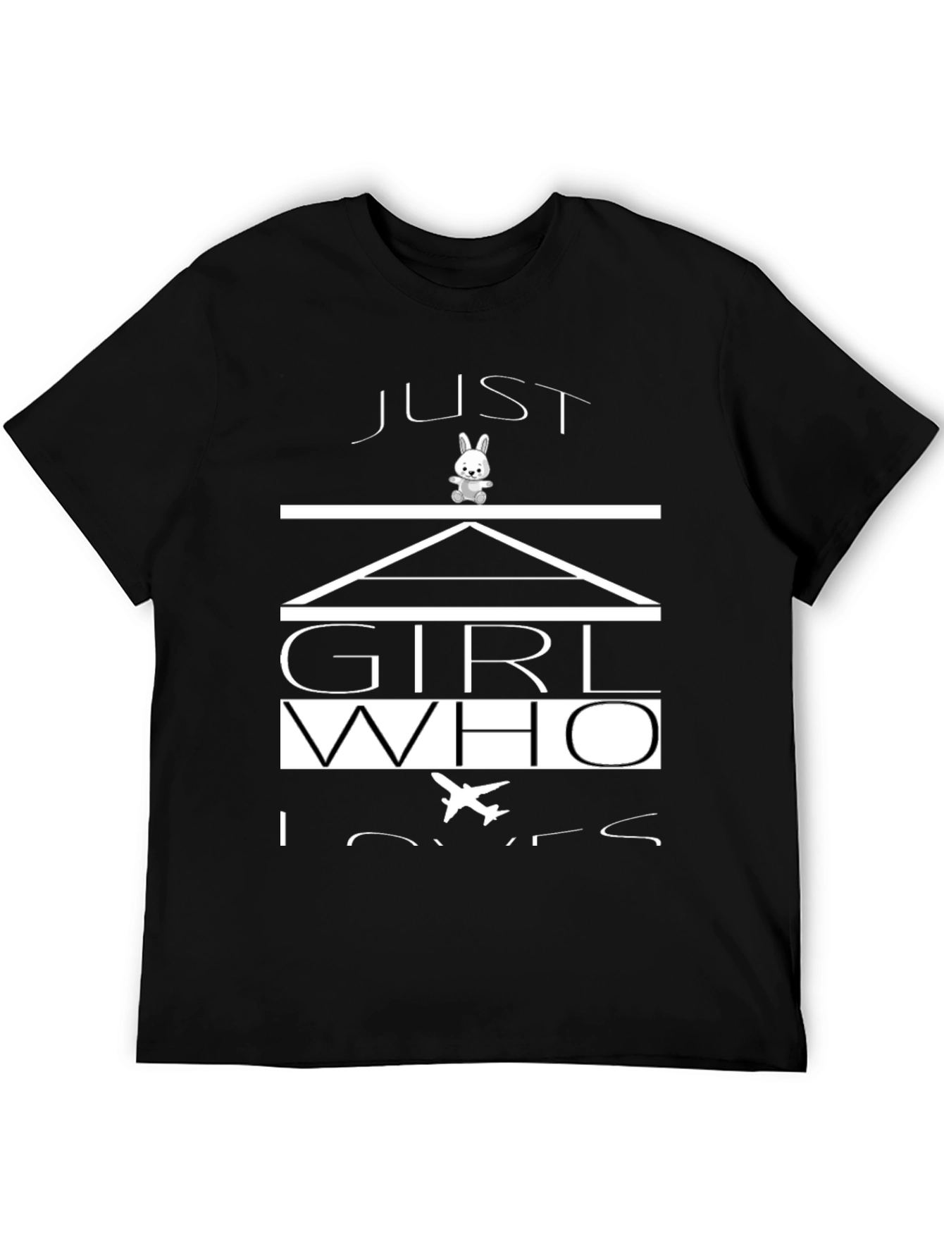 Just a Girl Who Loves Planes T-Shirt