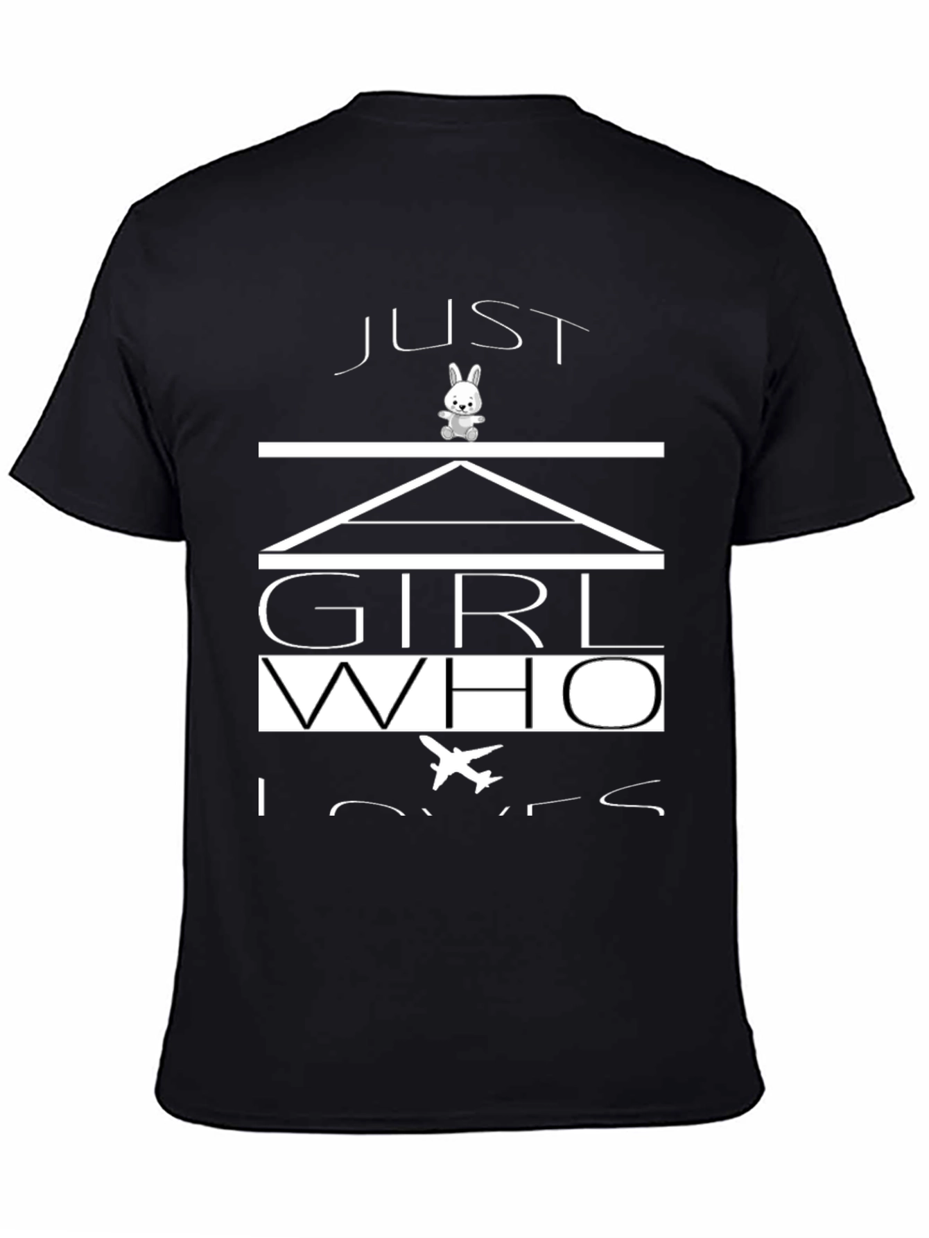 Just a Girl Who Loves Planes T-Shirt