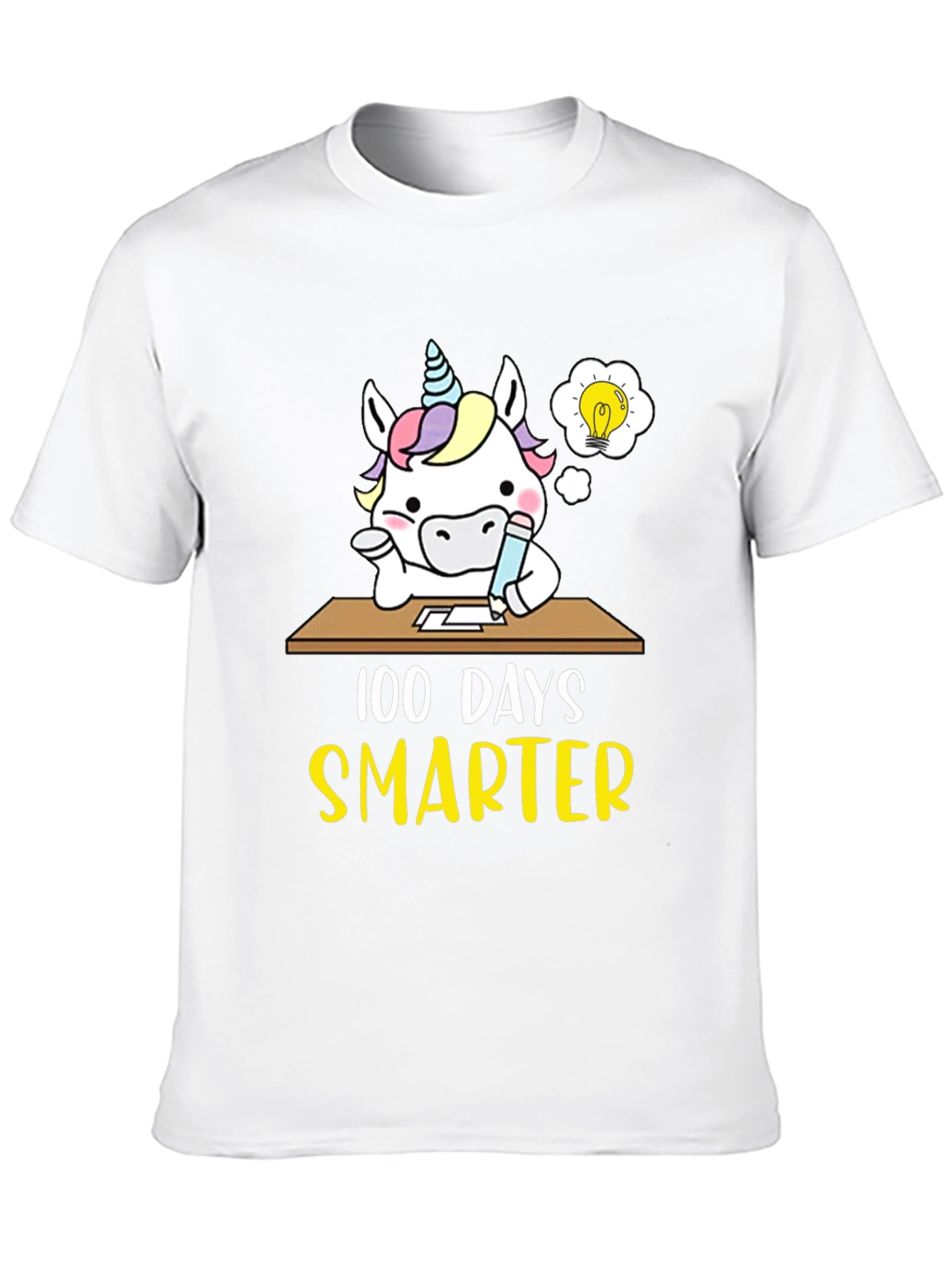 100 Days Smarter Unicorn T-Shirt