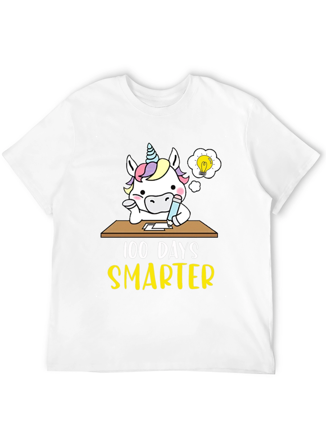 100 Days Smarter Unicorn T-Shirt