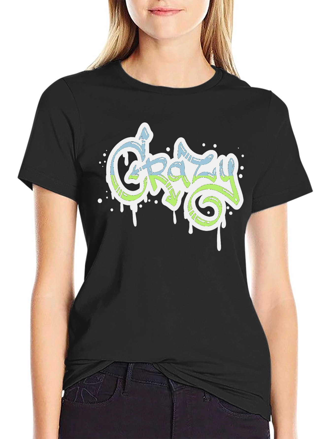 Crazy Graffiti Style T-Shirt