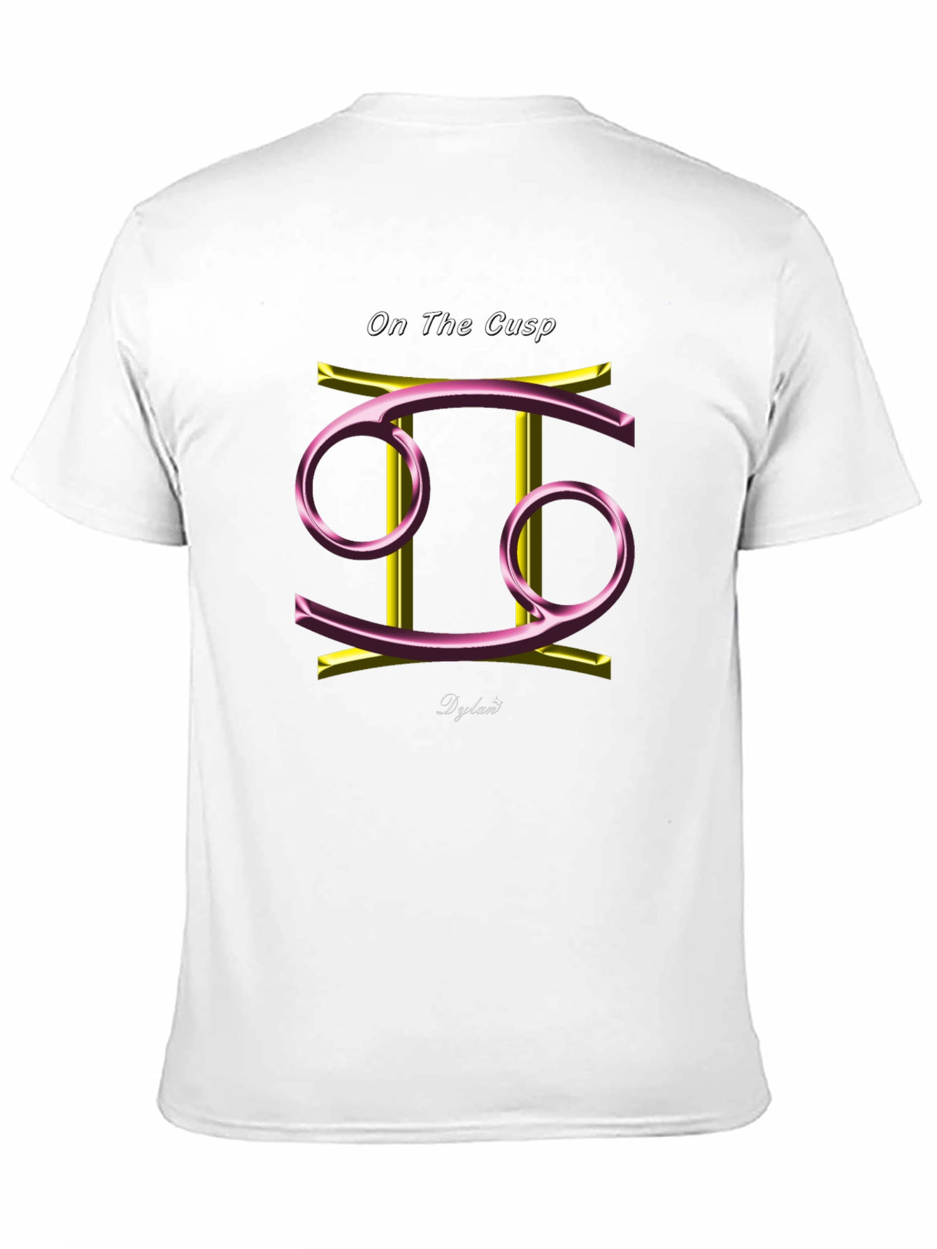On The Cusp Gemini Cancer Zodiac Graphic T-Shirt