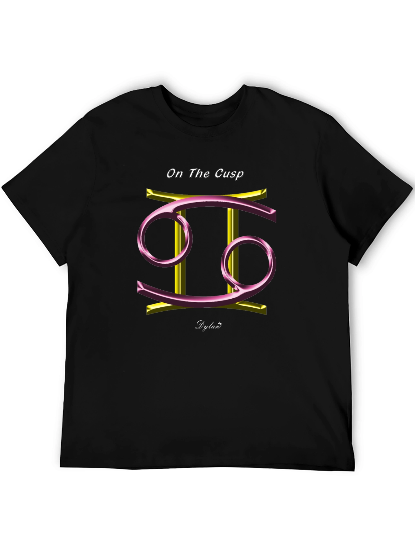 On The Cusp Gemini Cancer Zodiac Graphic T-Shirt