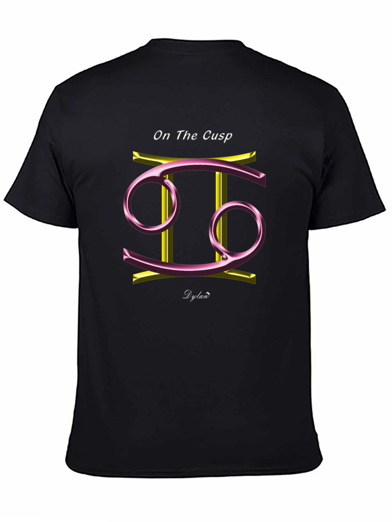 On The Cusp Gemini Cancer Zodiac Graphic T-Shirt