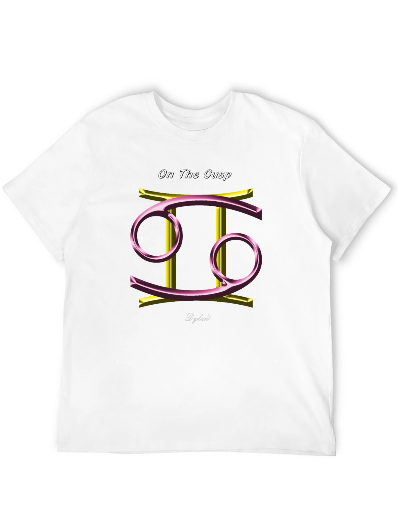 On The Cusp Gemini Cancer Zodiac Graphic T-Shirt