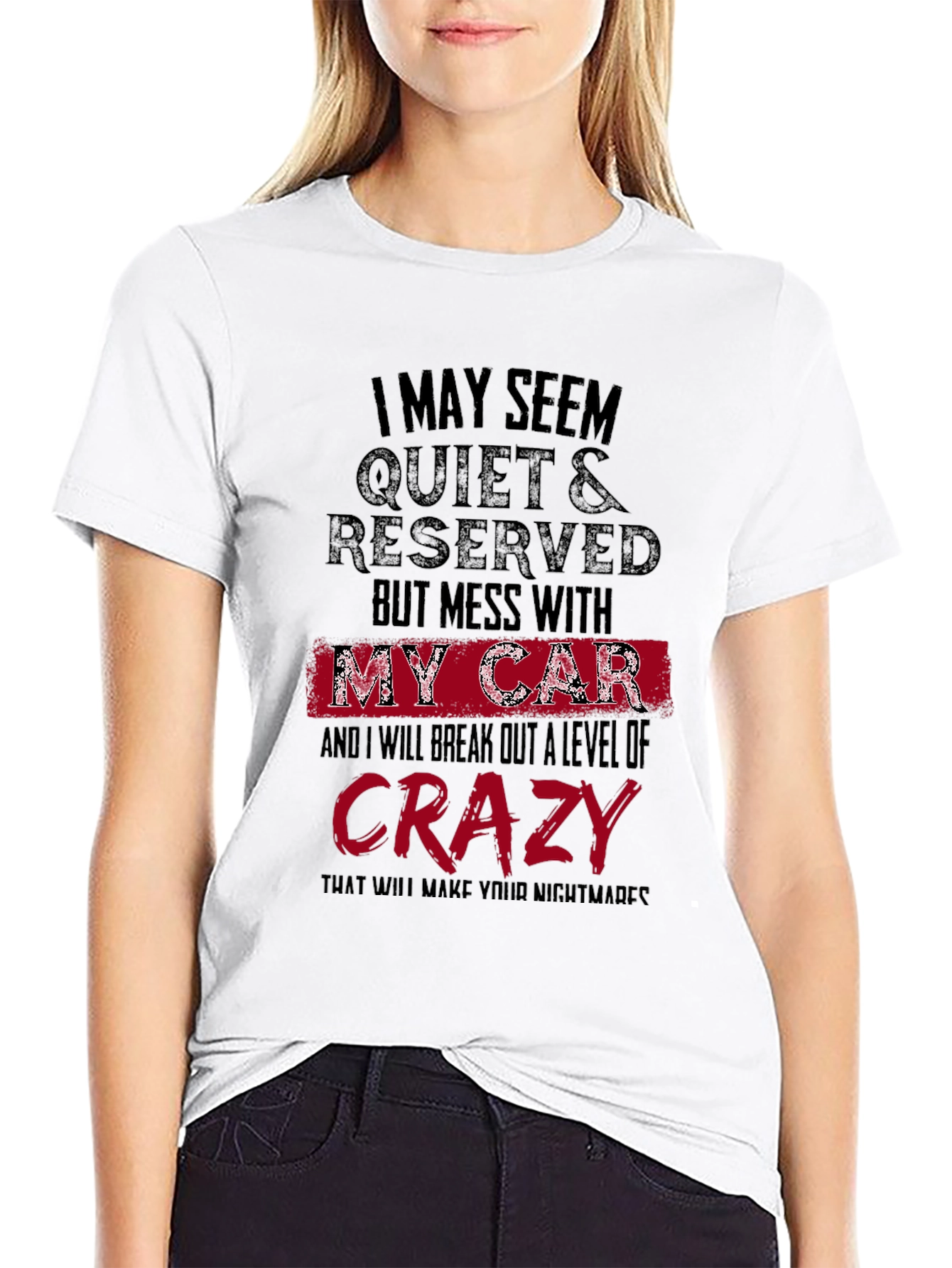Quiet & Reserved Car Lovers T-Shirt