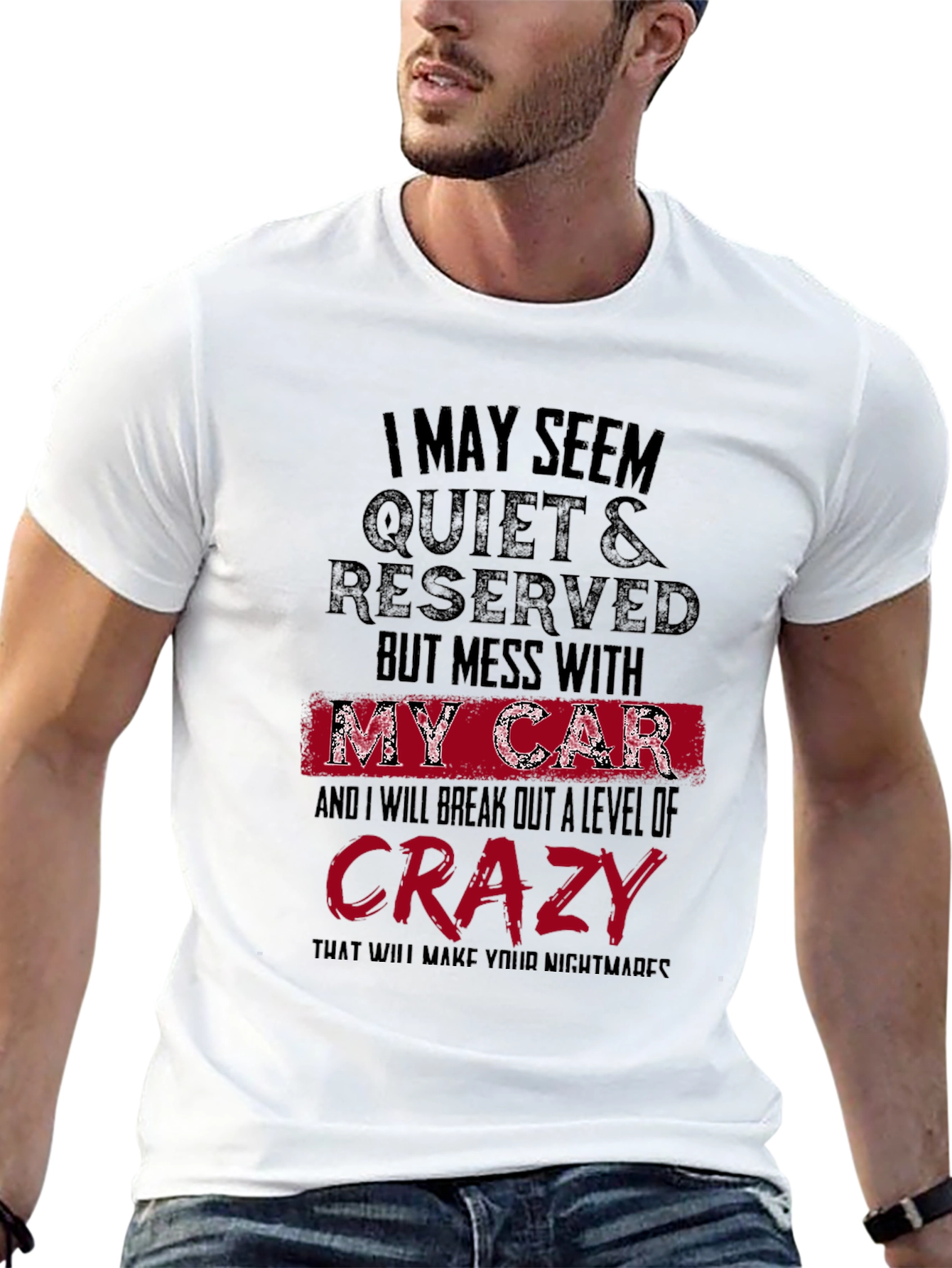 Quiet & Reserved Car Lovers T-Shirt