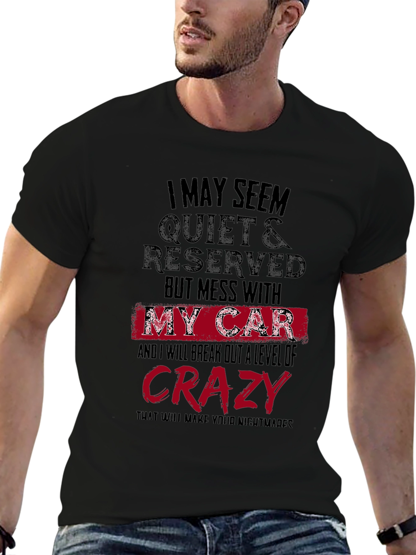 Quiet & Reserved Car Lovers T-Shirt