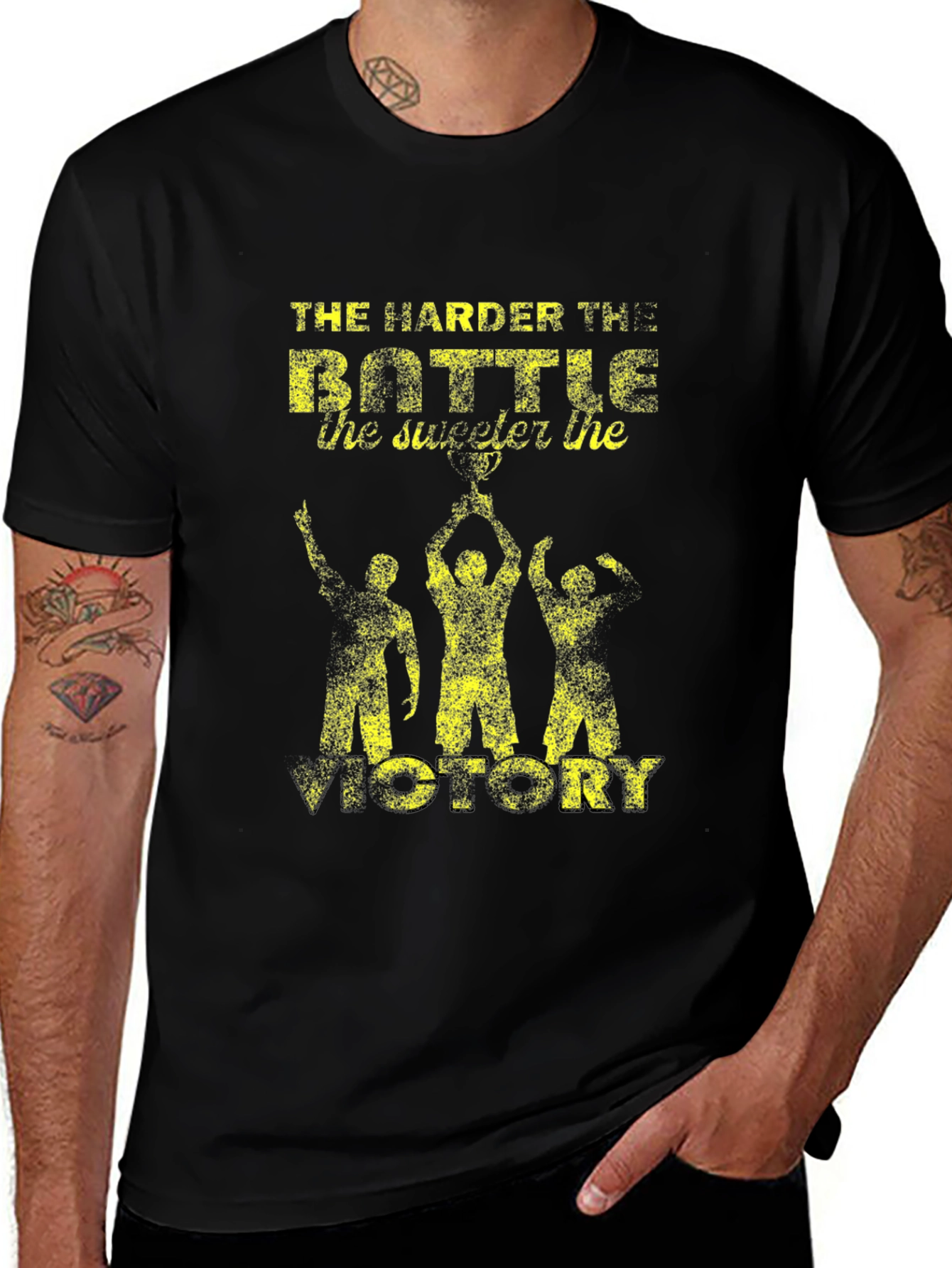 The Harder the Battle T-Shirt